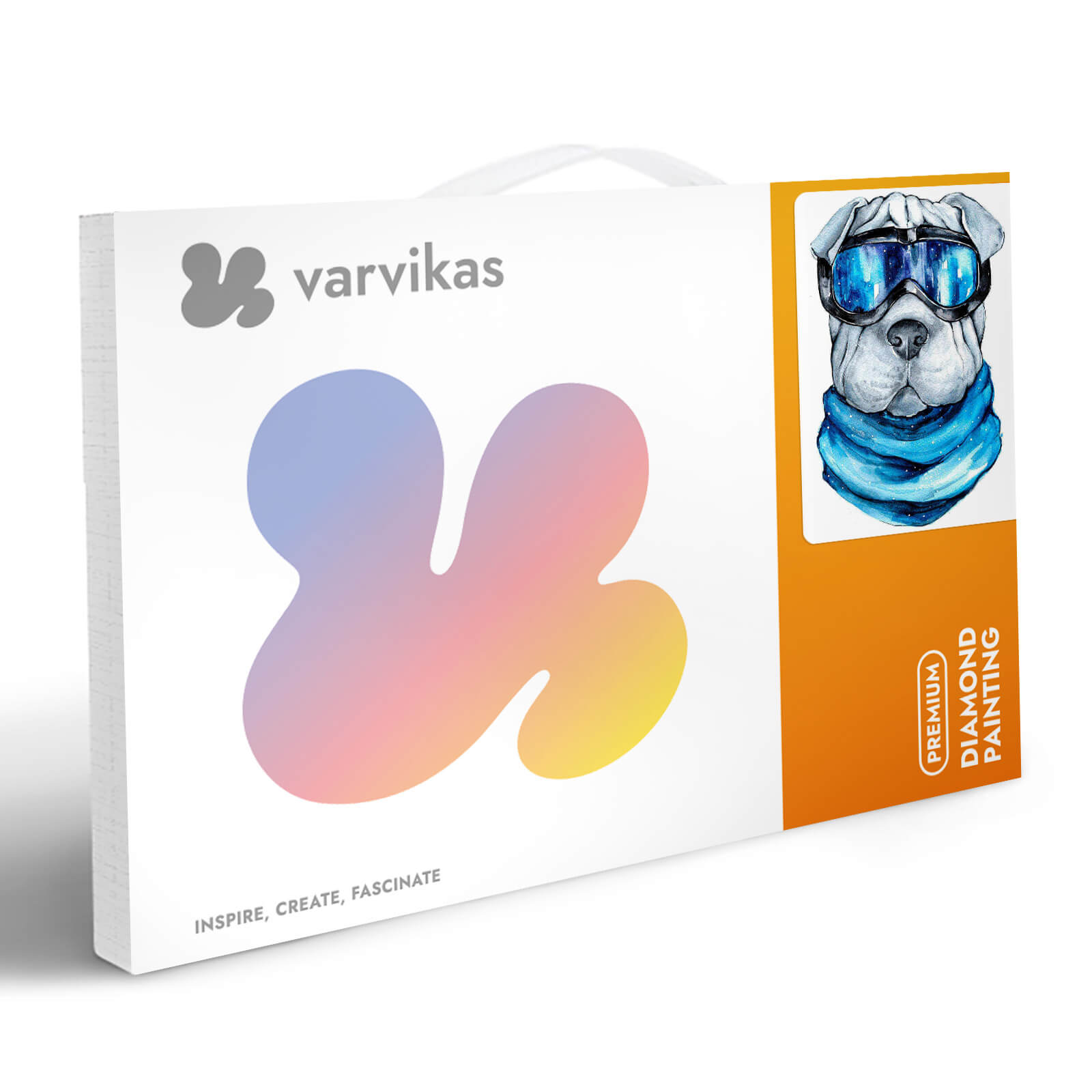 5D Diamond Painting 20x30 cm | Sharpei (LC013e) – Diamond painting | Varvikas.Shop