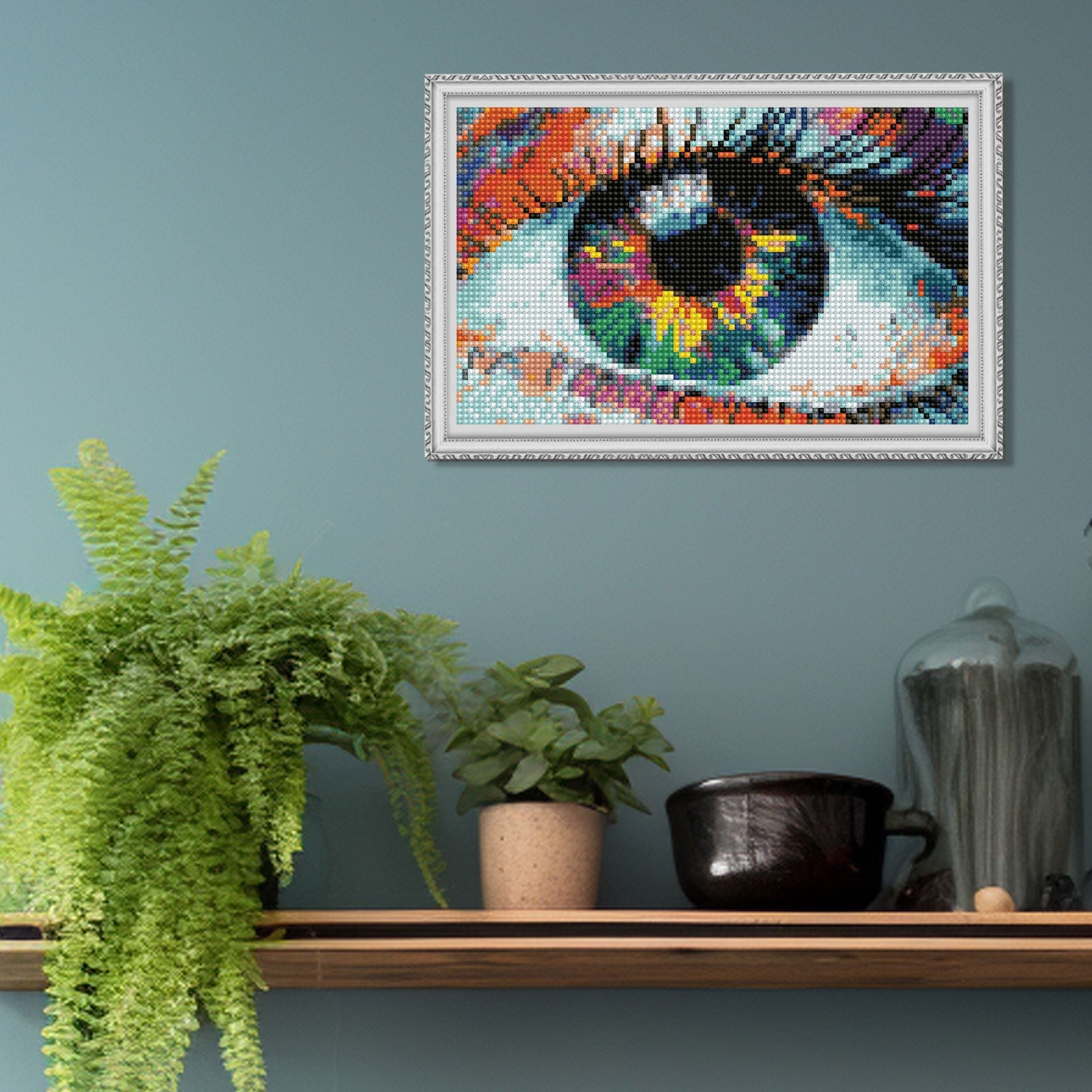 5D Diamond Painting 20x30 cm | The Gaze of Art (LC050e) – Diamond painting | Varvikas.Shop