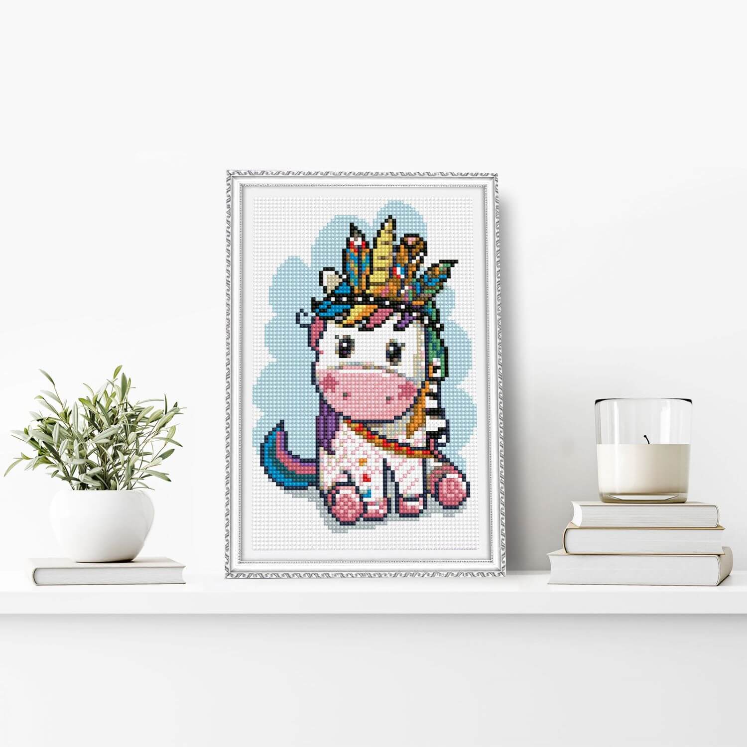 5D Diamond Painting 20x30 cm | The Indian (LC044e) – Diamond painting | Varvikas.Shop