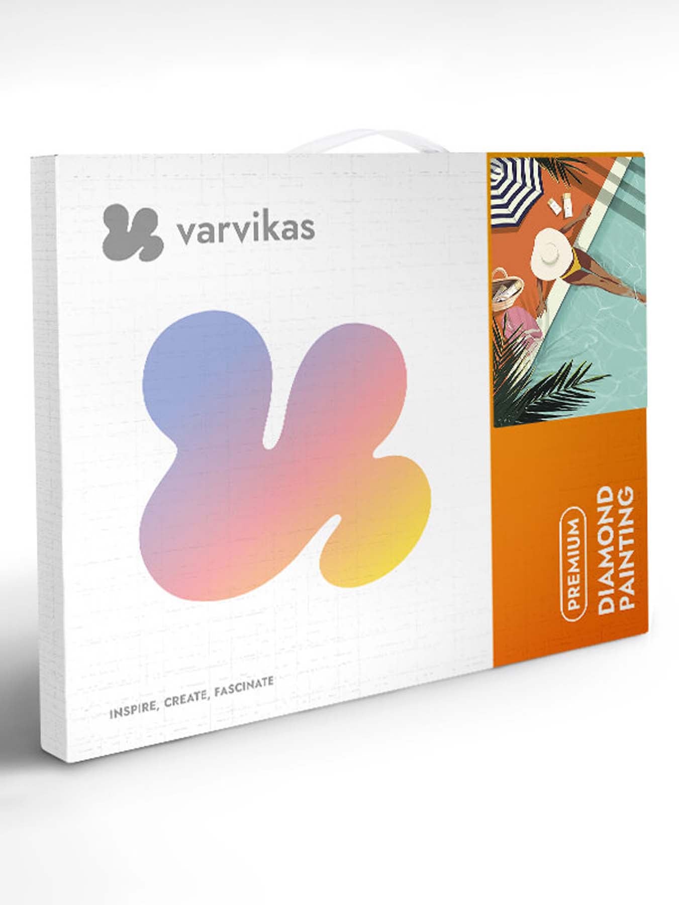 5D Diamond Painting 20x30 cm | Vacation (LC054e) – Diamond painting | Varvikas.Shop