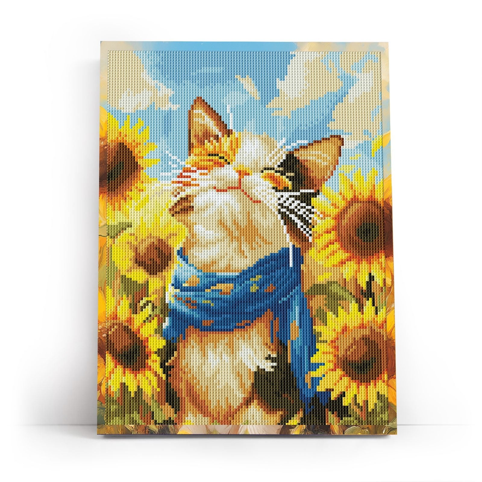 5D Diamond Painting 30×40 cm, Summer Purr (LE171e) – Diamond painting | Varvikas.Shop