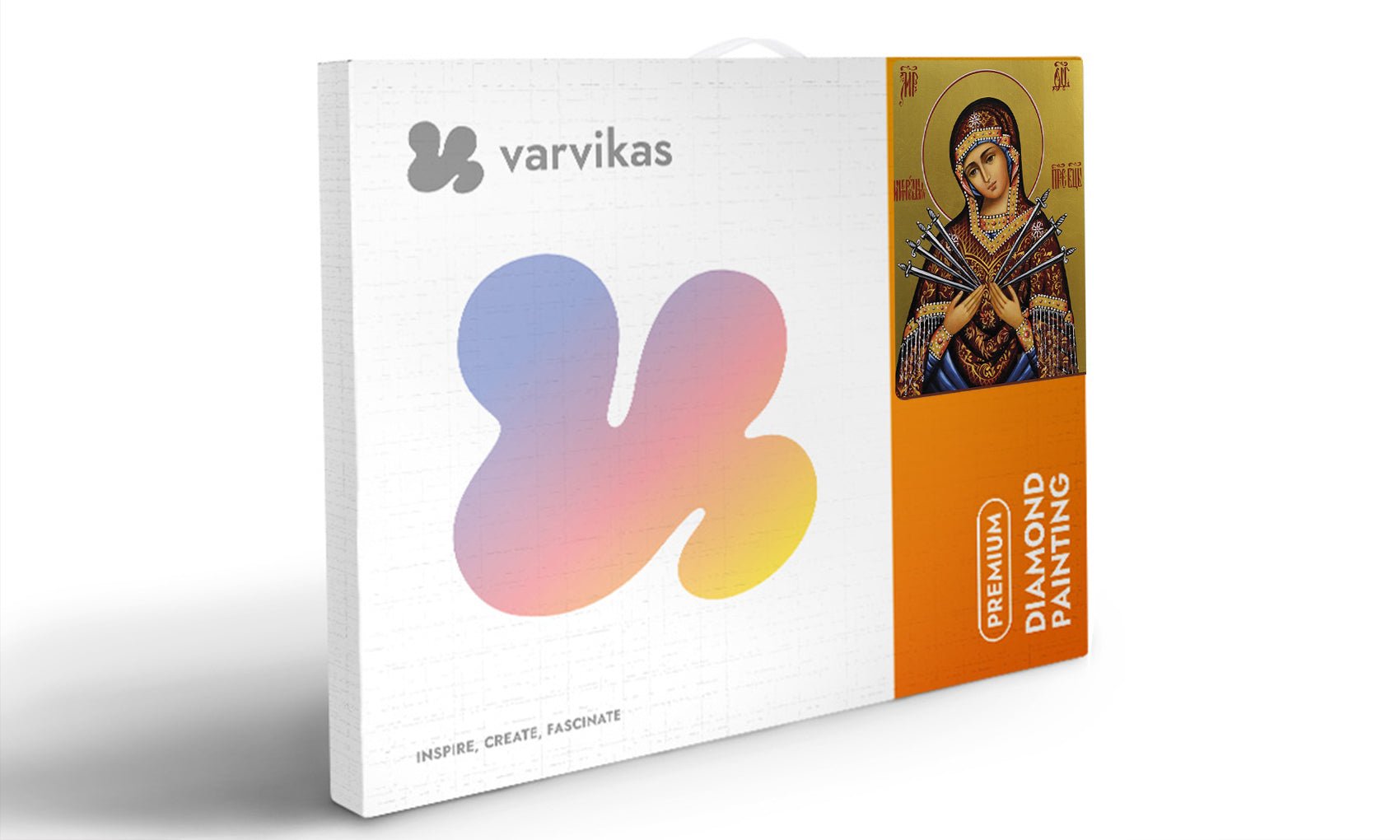 5D Diamond Painting 30x35 cm | The Softener of Evil Hearts Mother of God (LD005e) – Diamond painting | Varvikas.Shop