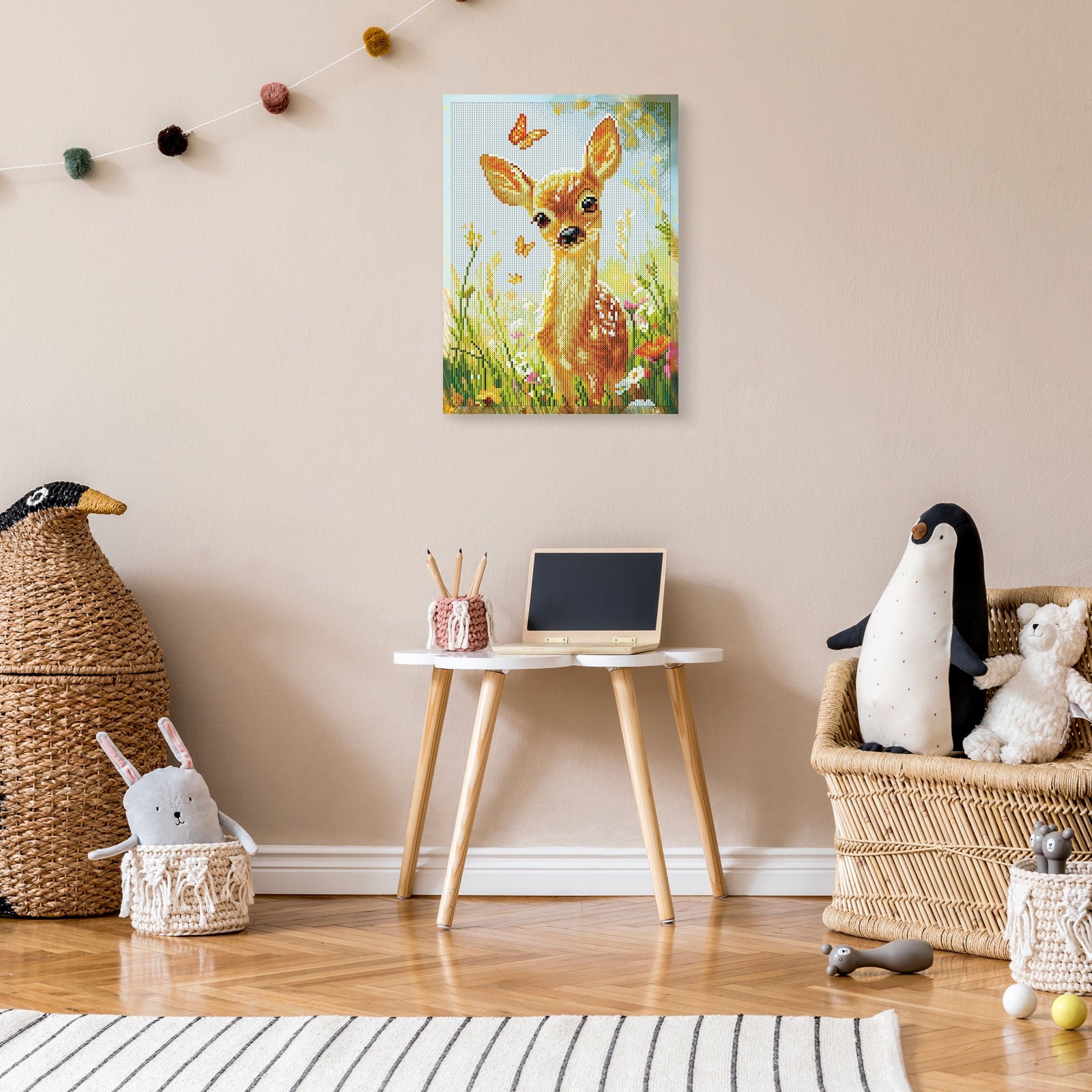 5D Diamond Painting 30x40 cm | Little Fawn (LE166e) – Diamond painting | Varvikas.Shop