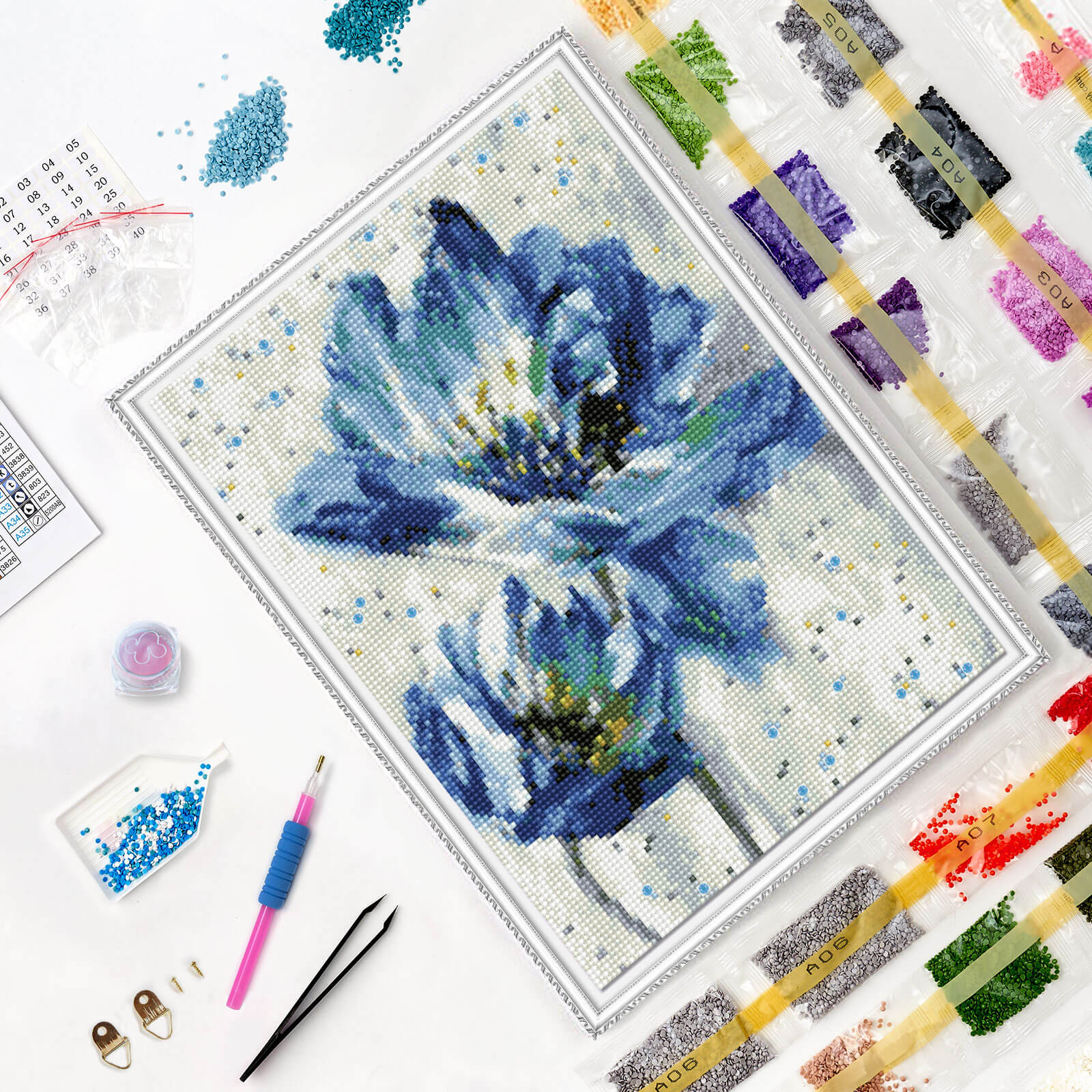 5D Diamond Painting 30x40 cm | Pacification (LE147e) – Diamond painting | Varvikas.Shop