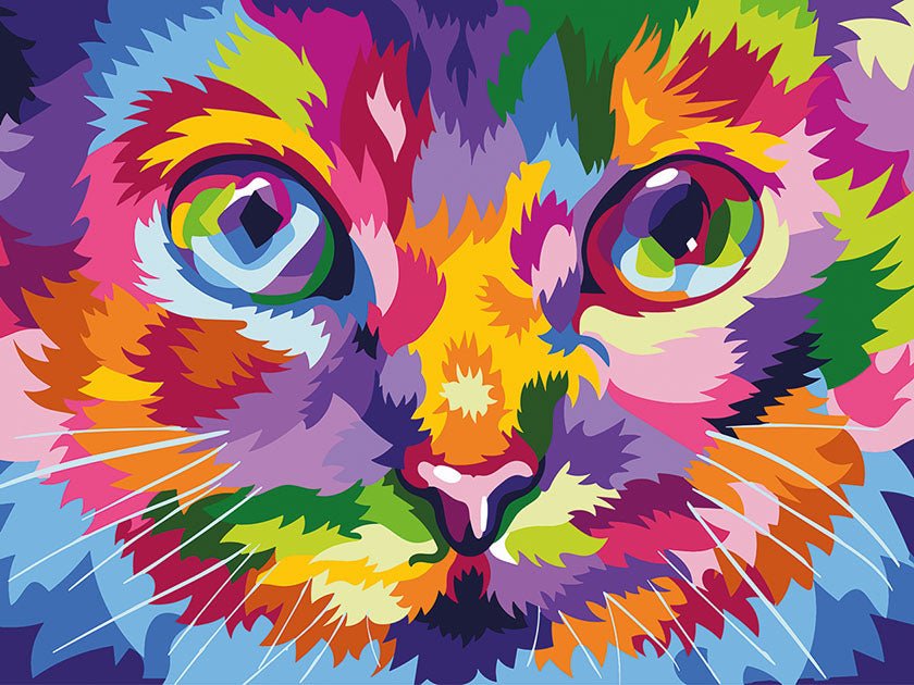 5D Diamond Painting 30x40 cm | Predator's gaze (LE133e) – Diamond painting | Varvikas.Shop