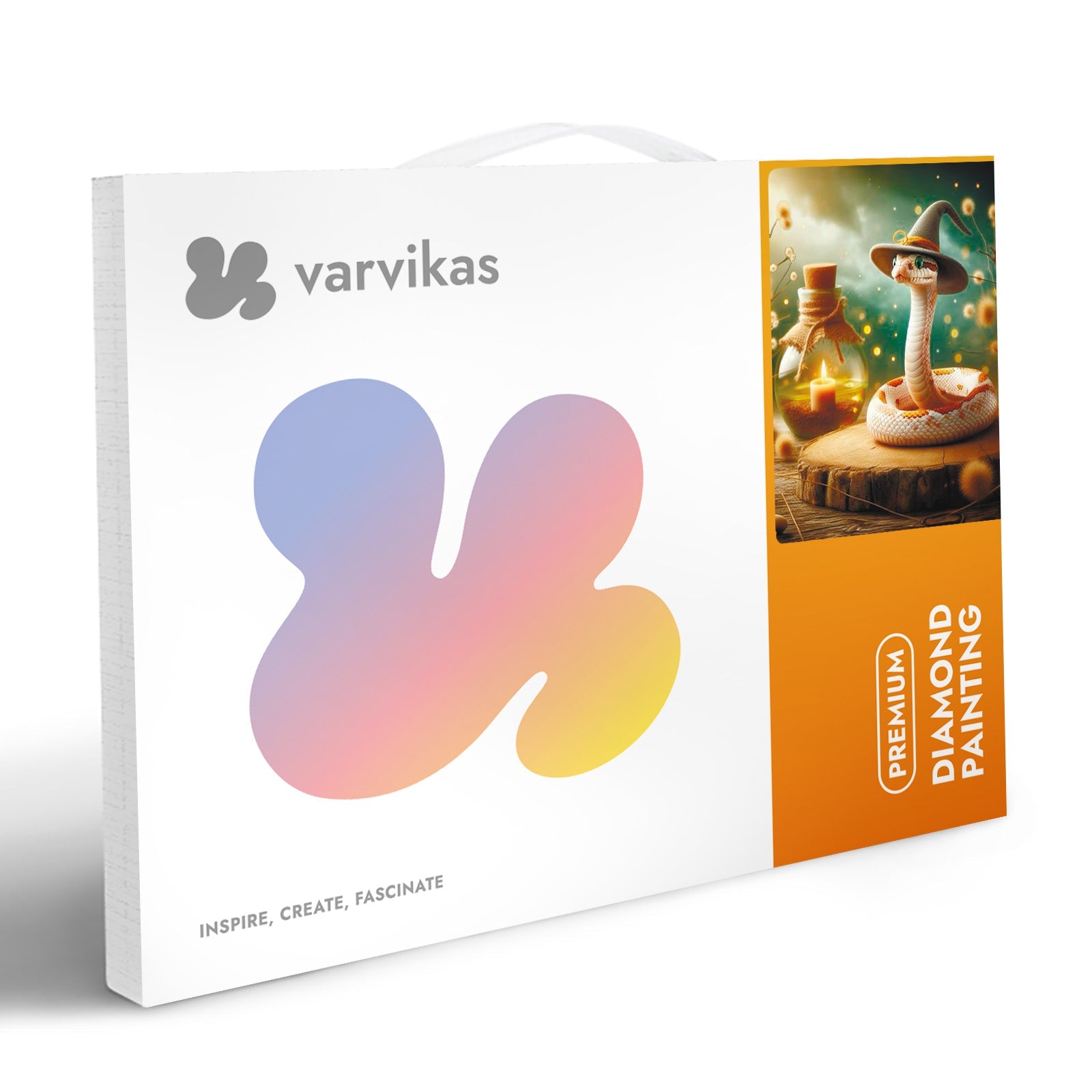 5D Diamond Painting 30x40 cm | Snakey the Sorceress (LE160e) – Diamond painting | Varvikas.Shop