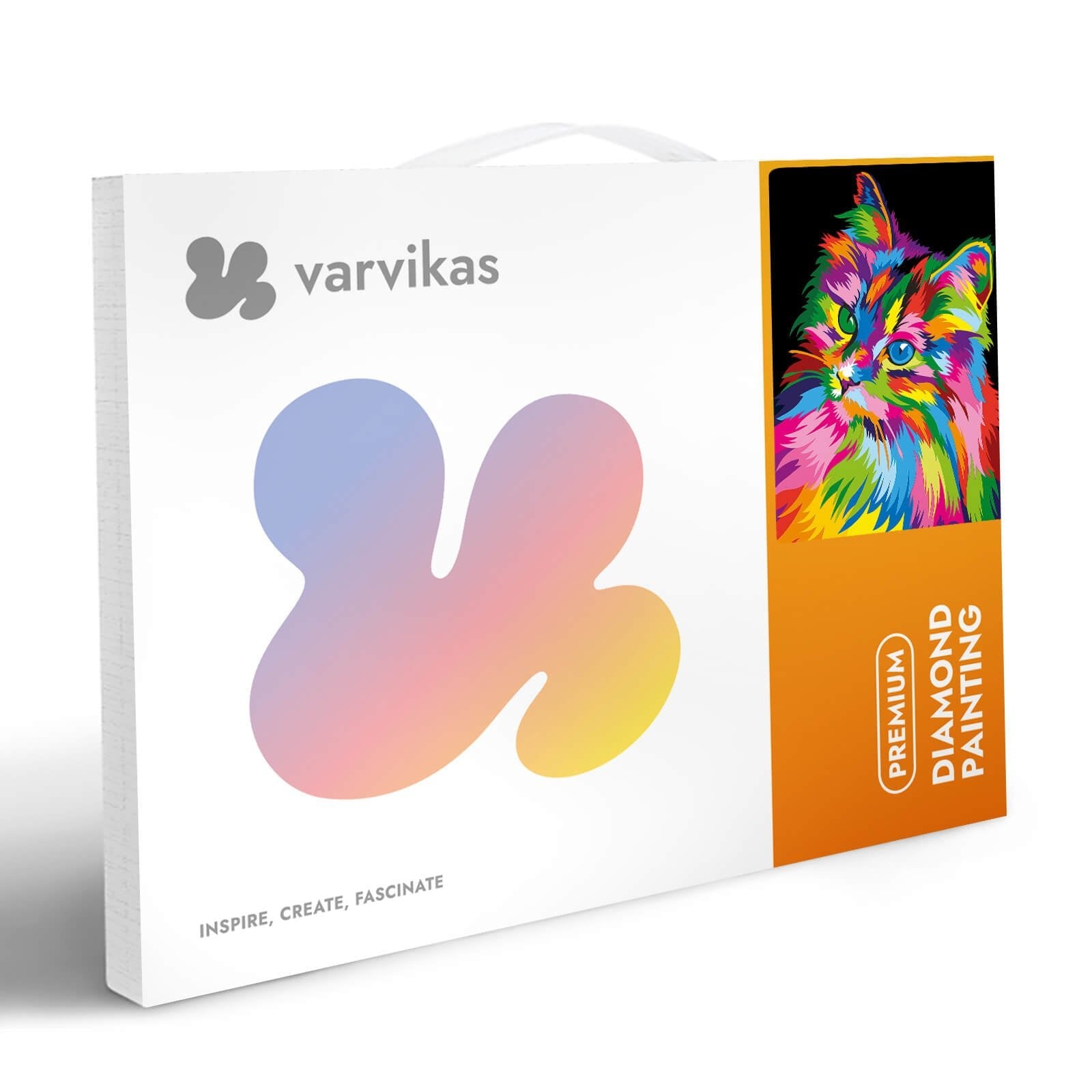 5D Diamond Painting 30x40 cm | Through the eyes of a cat (LE136e) – Diamond painting | Varvikas.Shop