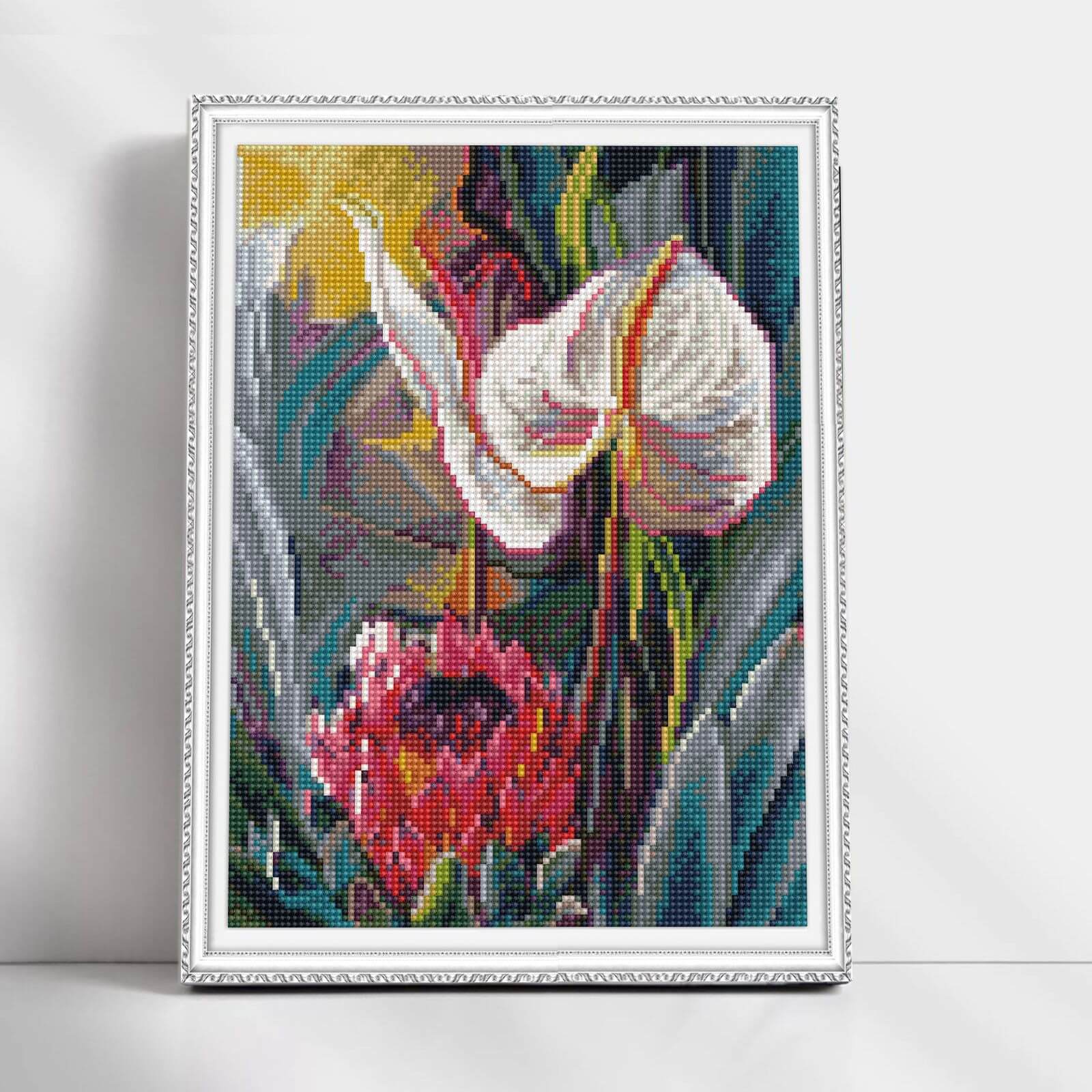 5D Diamond Painting 30x40 cm | Tropical bouquet (LE154e) – Diamond painting | Varvikas.Shop