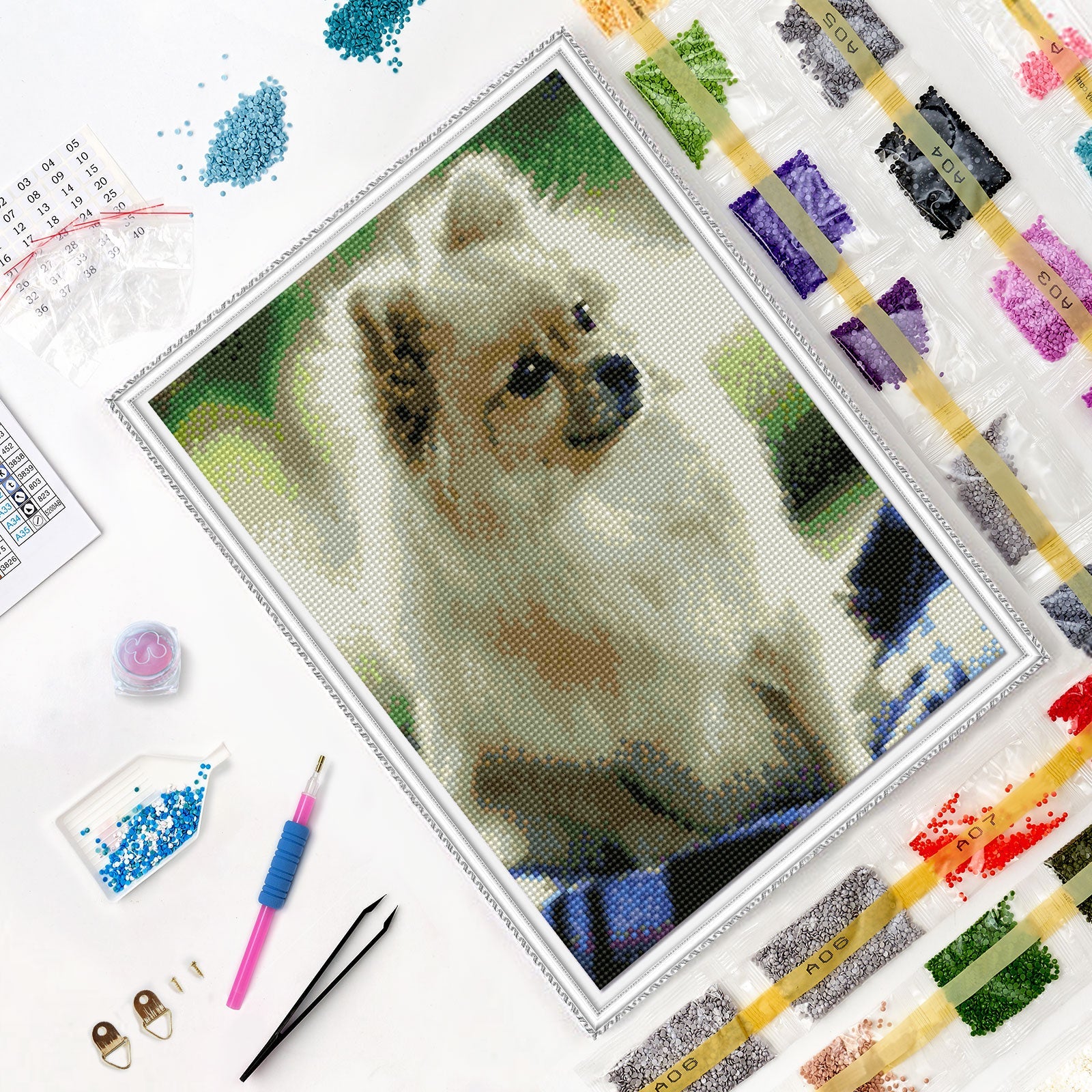 5D Diamond Painting 30x40 cm | True friend (LE131e) – Diamond painting | Varvikas.Shop