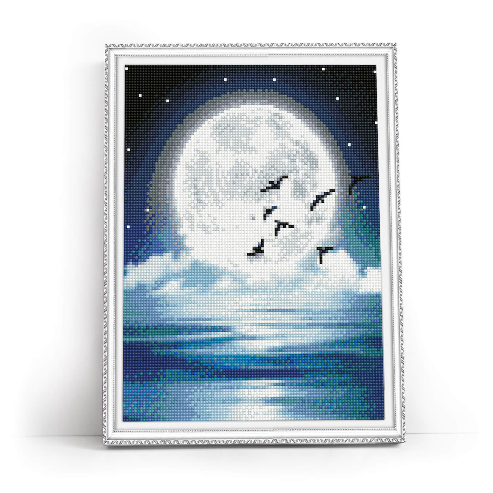 5D Diamond Painting 30x40 cm | Under the Moonlight (LE141e) – Diamond painting | Varvikas.Shop