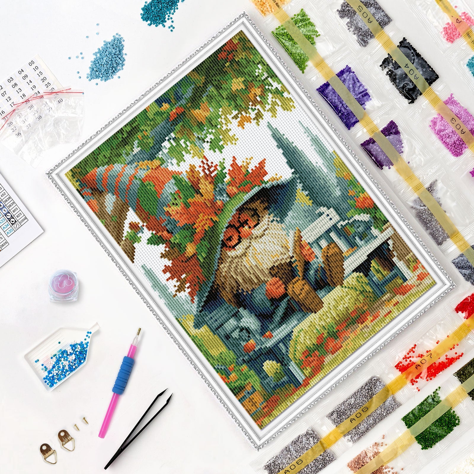 5D Diamond Painting 30x40 cm | Woodland Tales (LE168e) – Diamond painting | Varvikas.Shop