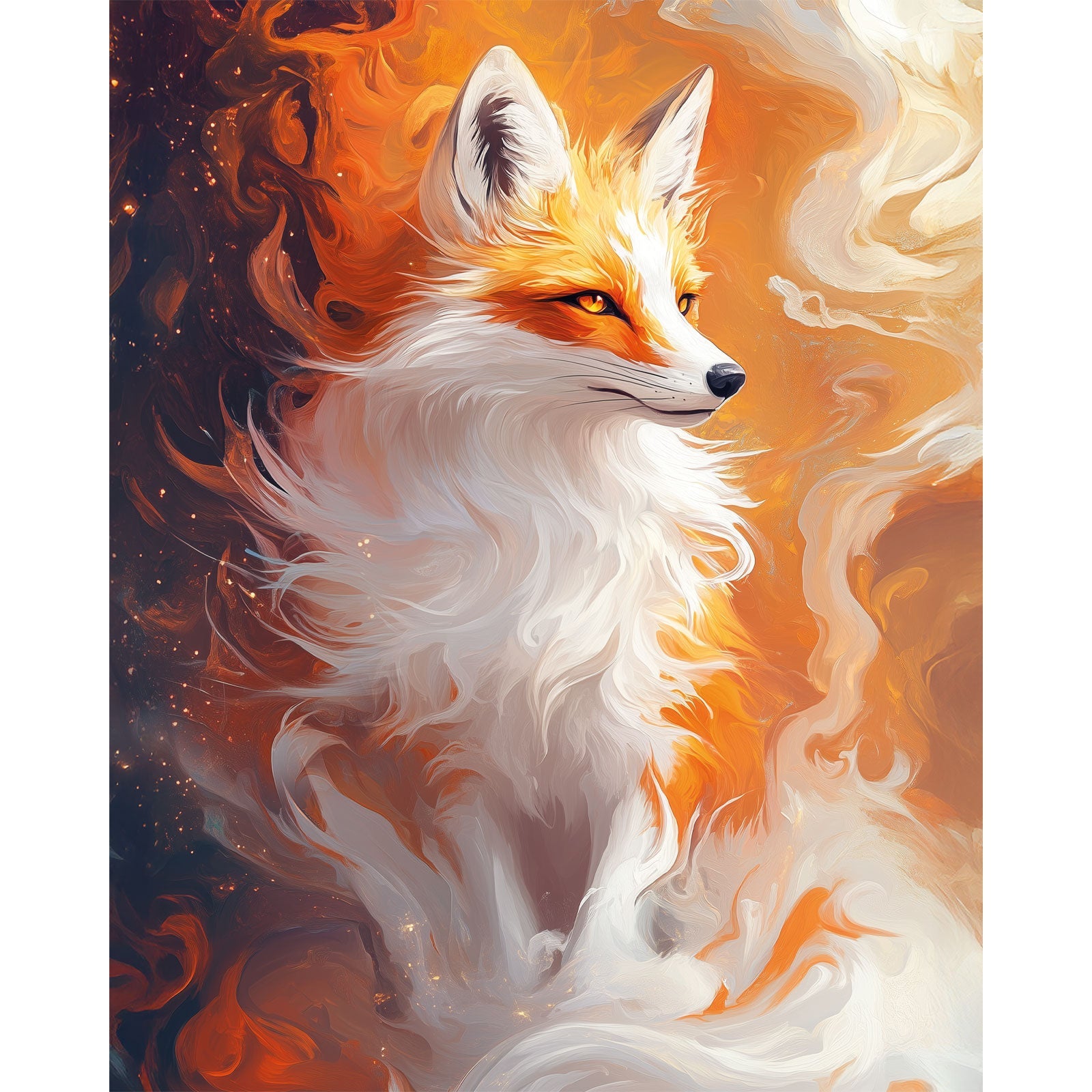 5D Diamond Painting 40×50 cm, Ember Gaze (LG403e) – Diamond painting | Varvikas.Shop