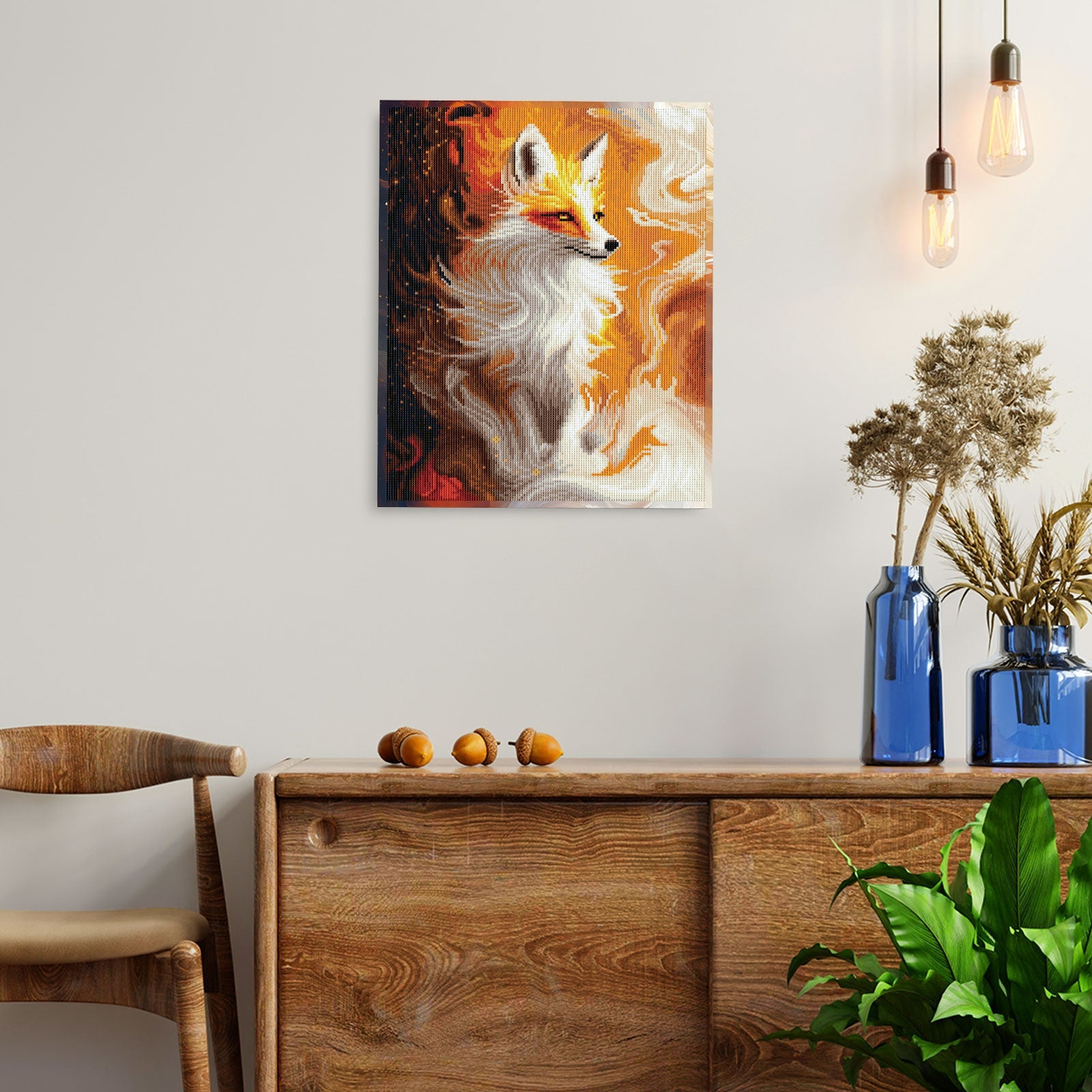 5D Diamond Painting 40×50 cm, Ember Gaze (LG403e) – Diamond painting | Varvikas.Shop