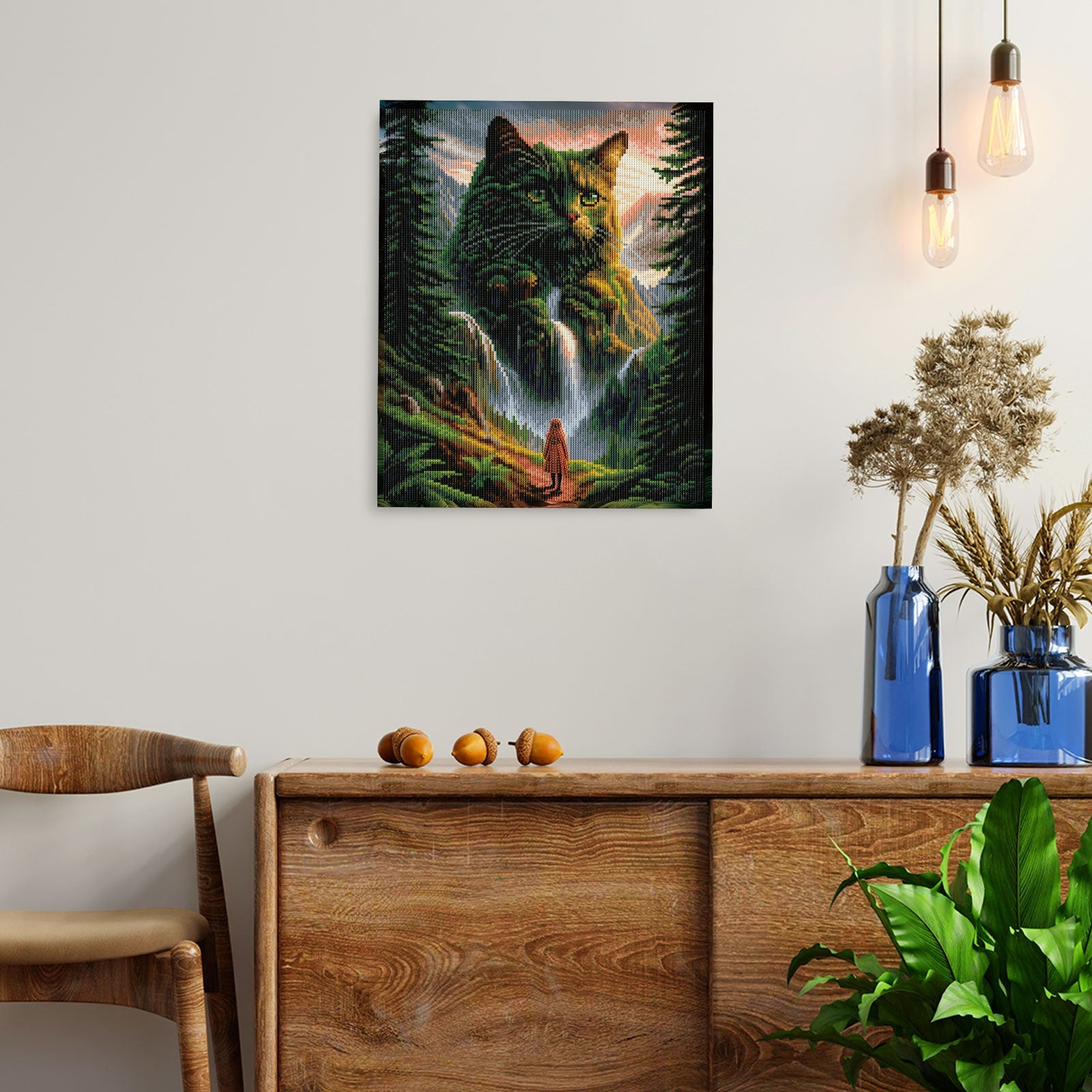 5D Diamond Painting 40×50 cm, Emerald Dream (LG408e) – Diamond painting | Varvikas