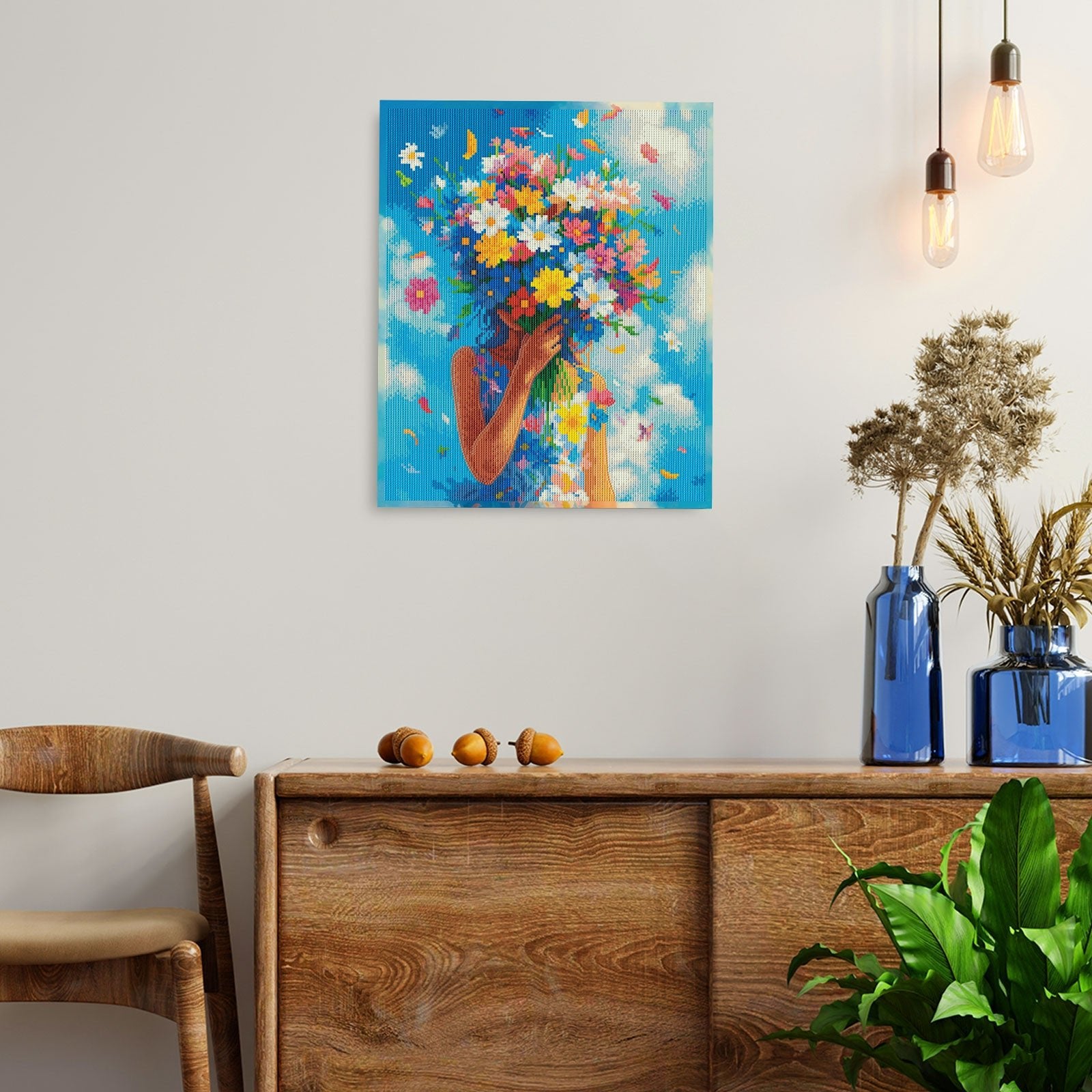 5D Diamond Painting 40×50 cm, Fragrance of Tenderness (LG402e) – Diamond painting | Varvikas.Shop