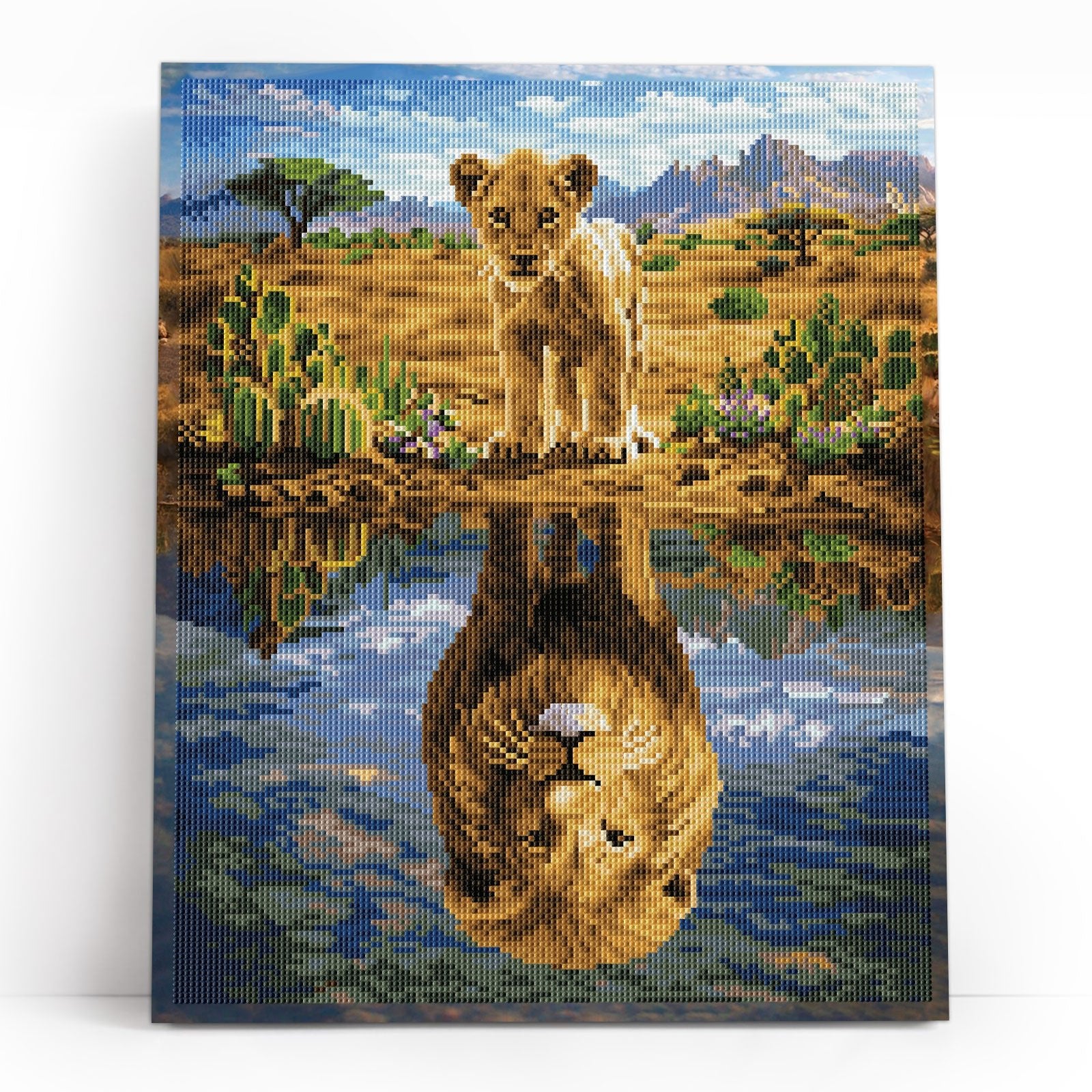 5D Diamond Painting 40×50 cm, Reflection of Power (LG407e) – Diamond painting | Varvikas