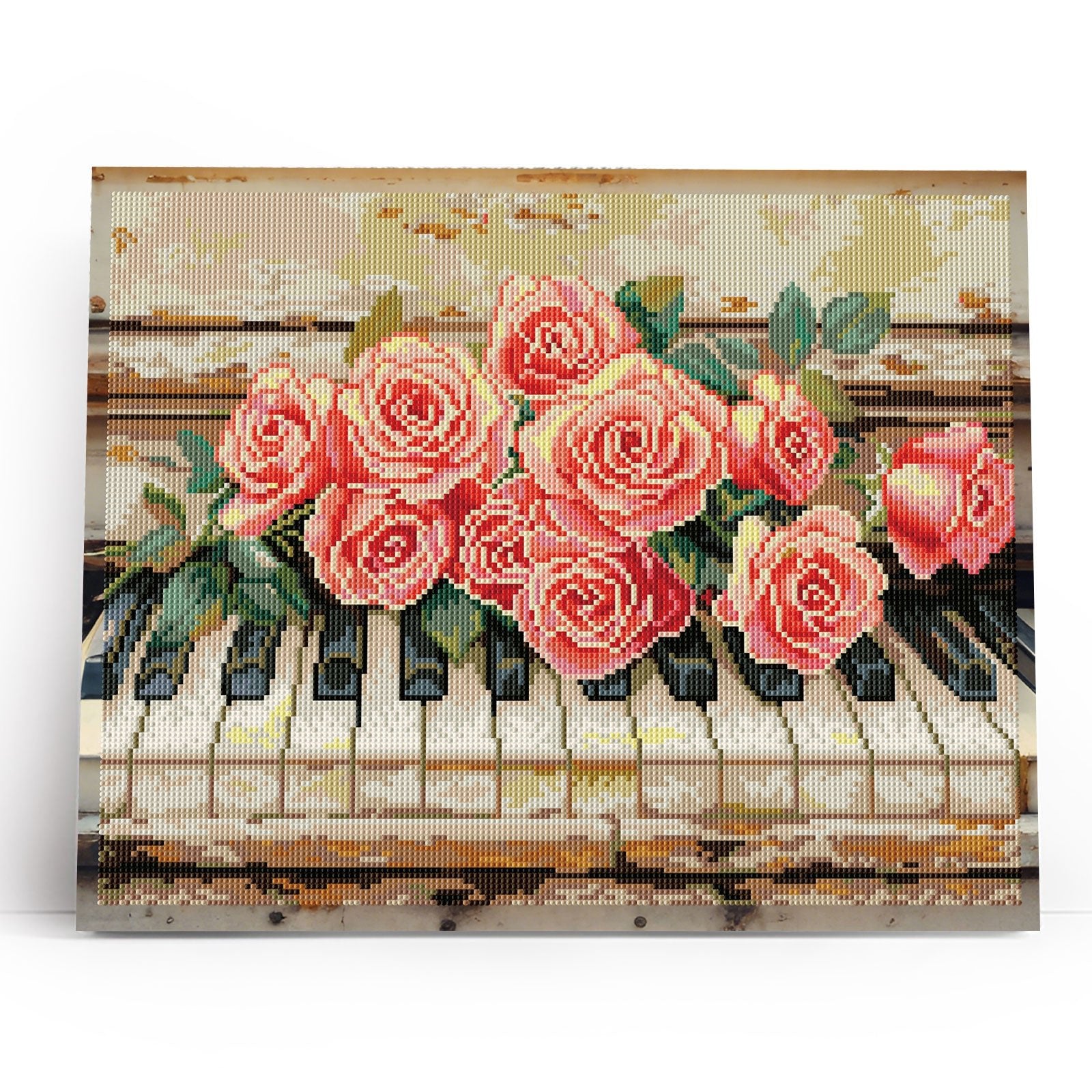 5D Diamond Painting 40×50 cm, Rose Melody (LG397e) – Diamond painting | Varvikas.Shop