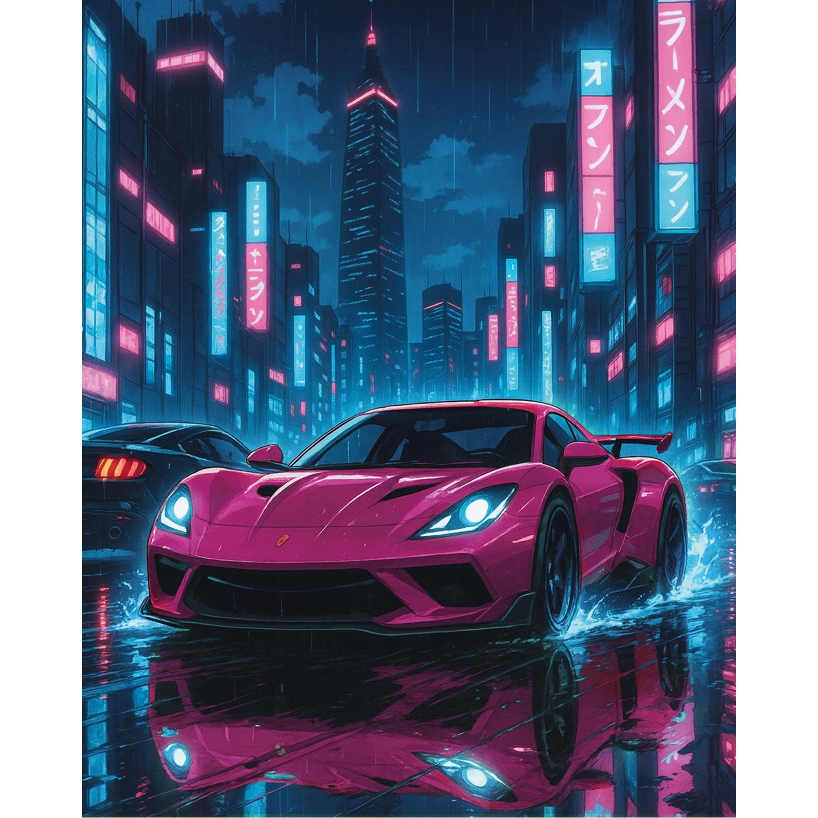 5D Diamond Painting 40×50 cm, The City Ghost (LG398e) – Diamond painting | Varvikas.Shop