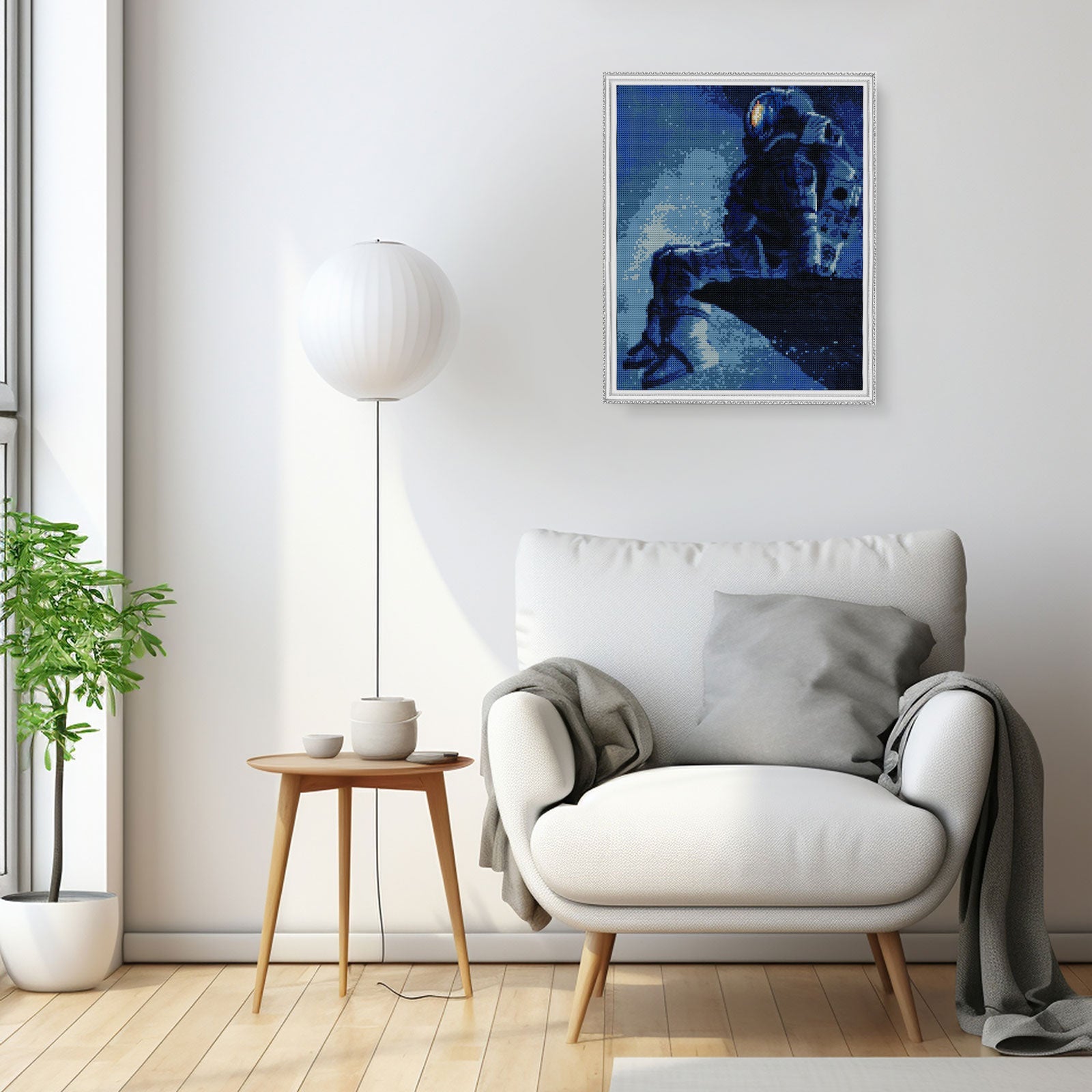 5D Diamond Painting 40x50 cm | Astronaut (LG240e) – Diamond painting | Varvikas.Shop