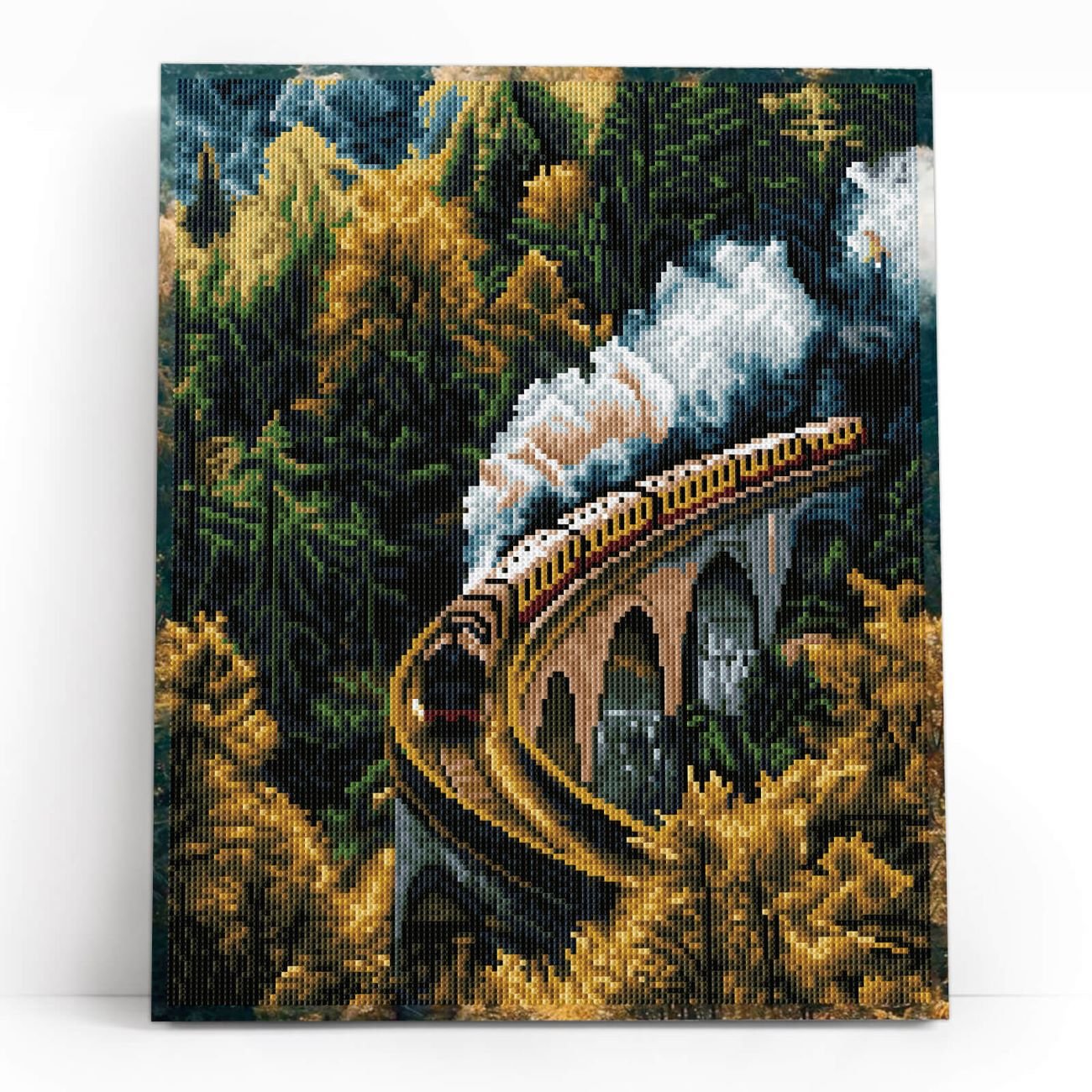 5D Diamond Painting 40x50 cm | Autumn Express (LG371e) – Diamond painting | Varvikas.Shop