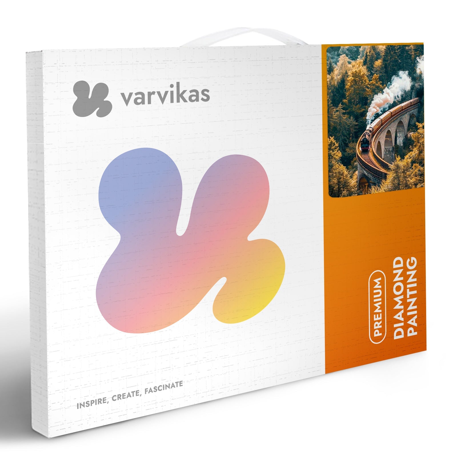 5D Diamond Painting 40x50 cm | Autumn Express (LG371e) – Diamond painting | Varvikas.Shop