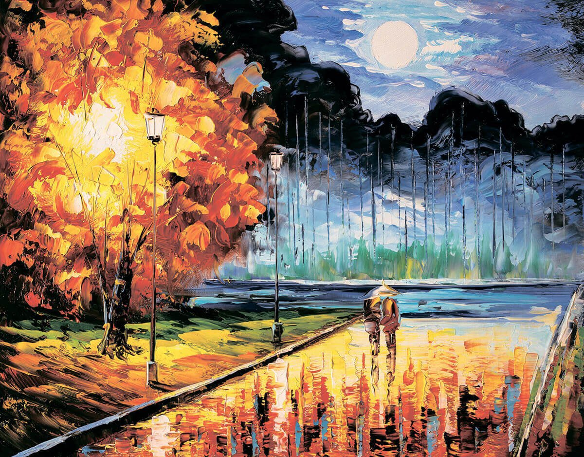 5D Diamond Painting 40x50 cm | Autumn Mood (LG254e) – Diamond painting | Varvikas.Shop
