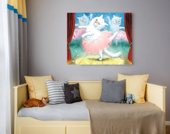 5D Diamond Painting 40x50 cm | Ballerinas (LG272e) – Diamond painting | Varvikas.Shop