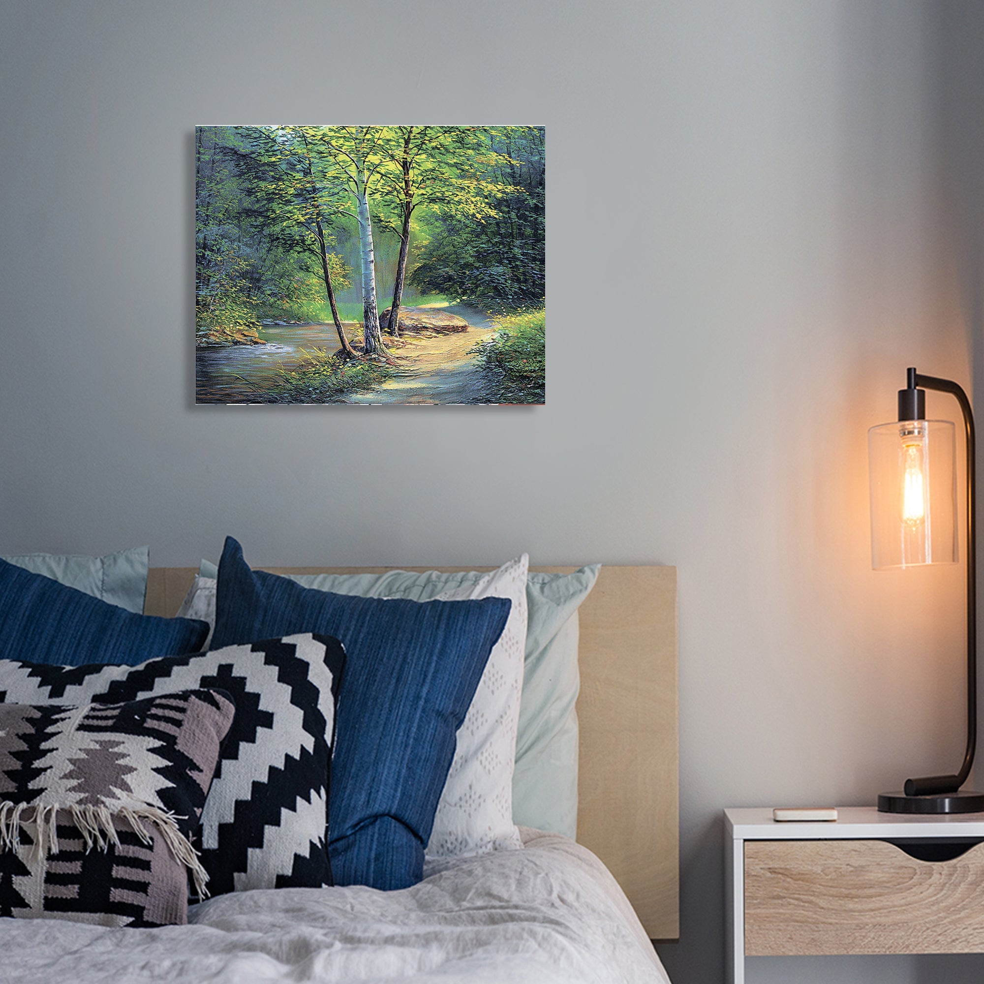 5D Diamond Painting 40x50 cm | Birches (LG259e) – Diamond painting | Varvikas.Shop