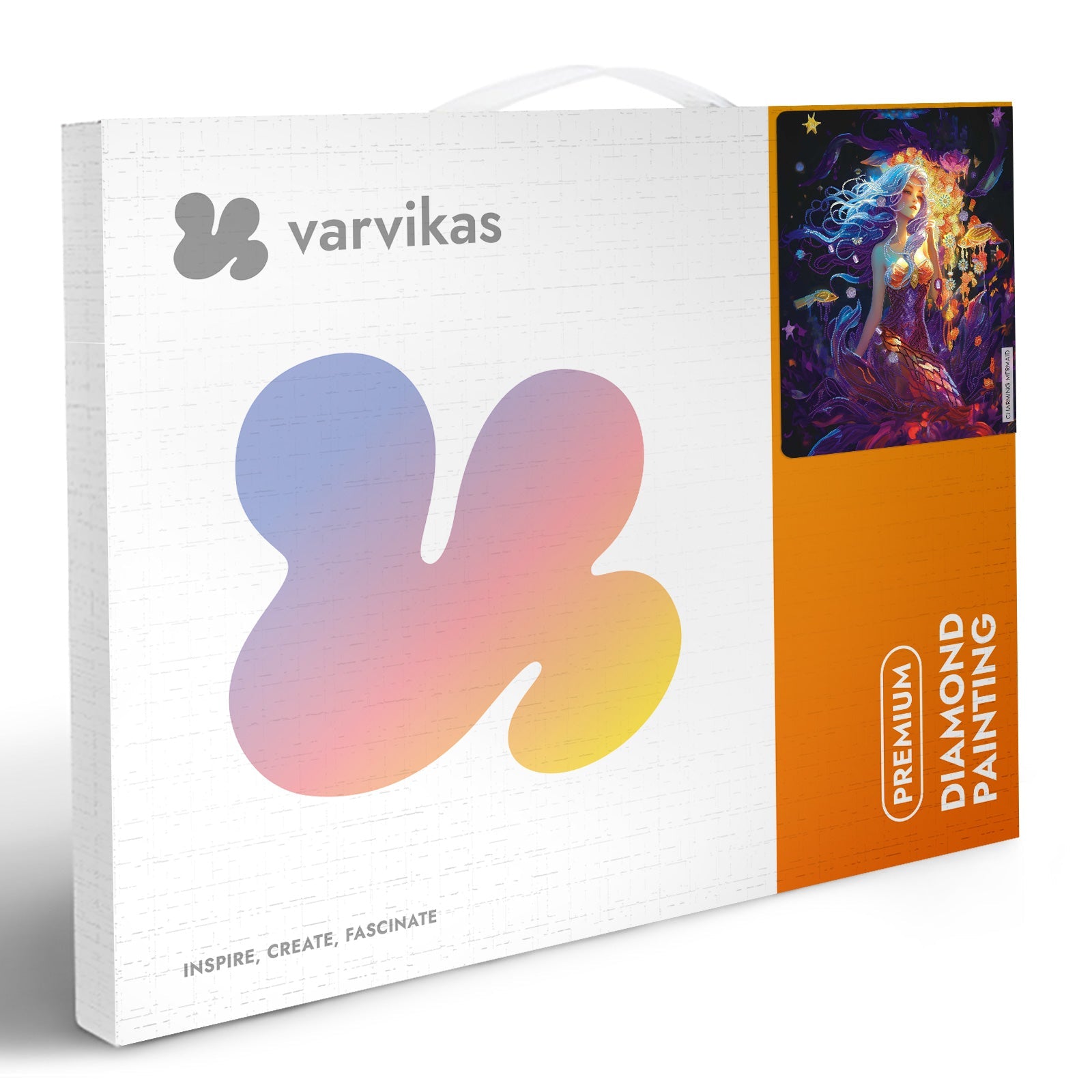 5D Diamond Painting 40x50 cm | Charming Mermaid (LGPS006e) – Diamond painting | Varvikas.Shop