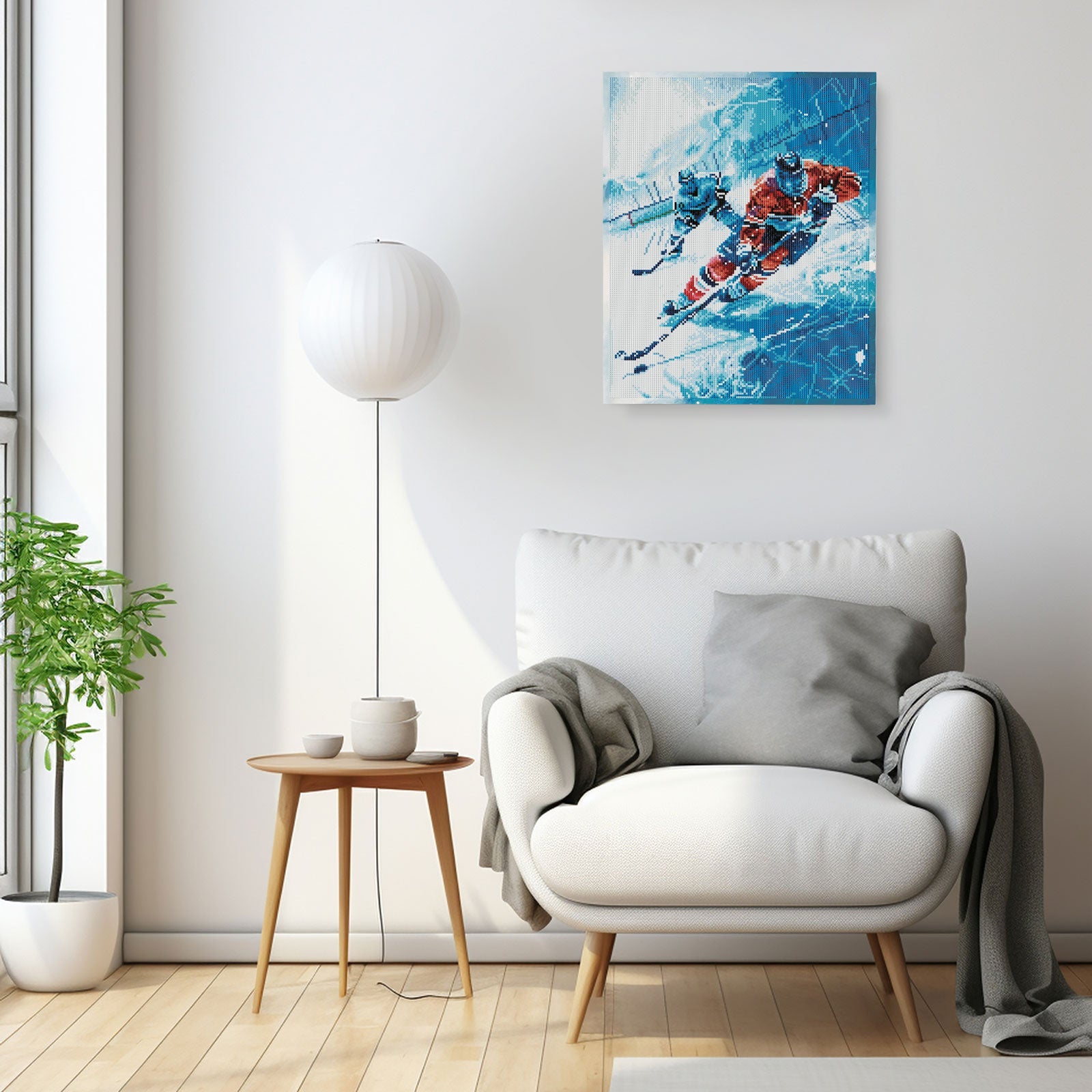 5D Diamond Painting 40x50 cm | Chasing Victory (LG377e) – Diamond painting | Varvikas.Shop