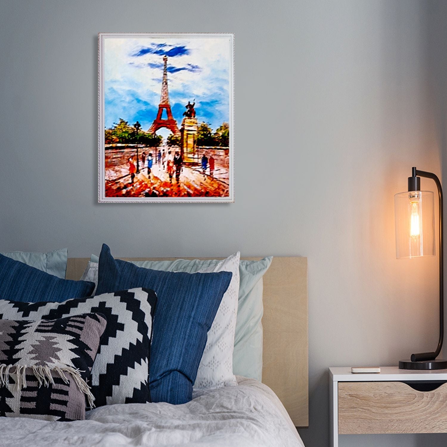 5D Diamond Painting 40x50 cm | Eiffel Tower (LG281e) – Diamond painting | Varvikas.Shop