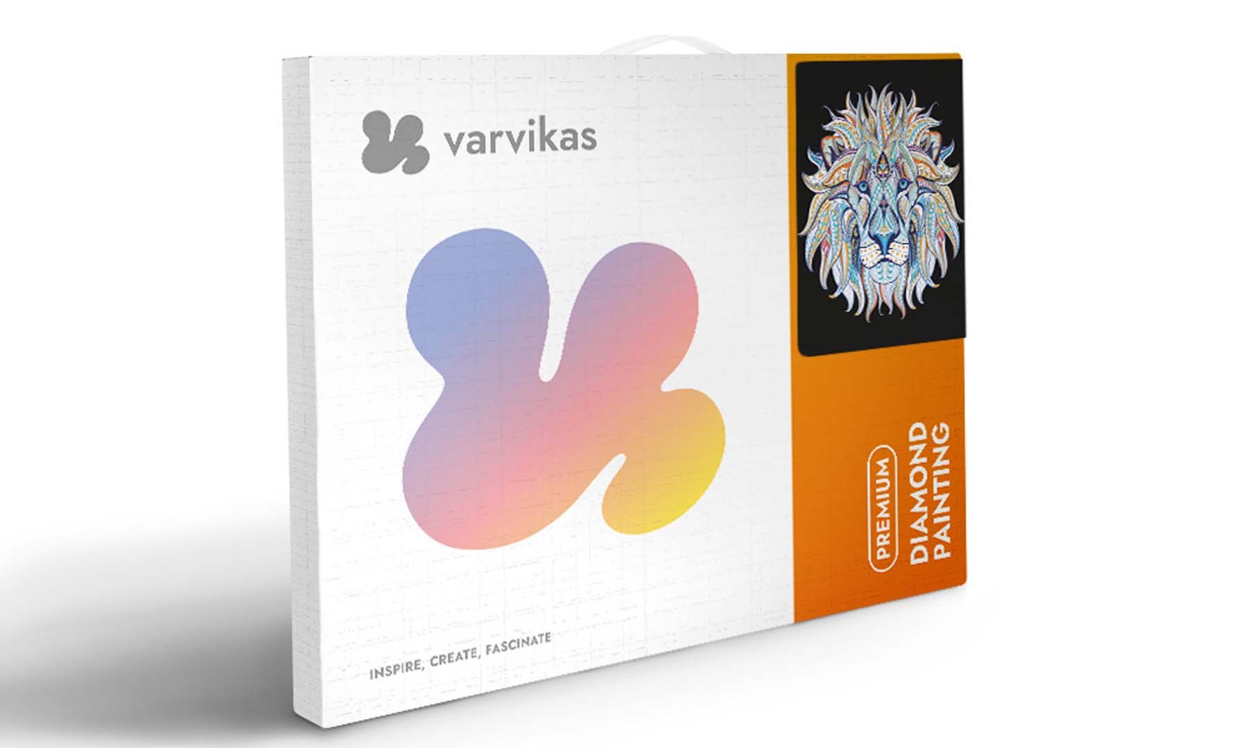 5D Diamond Painting 40x50 cm | Ethnic Lion (LG213e) – Diamond painting | Varvikas.Shop