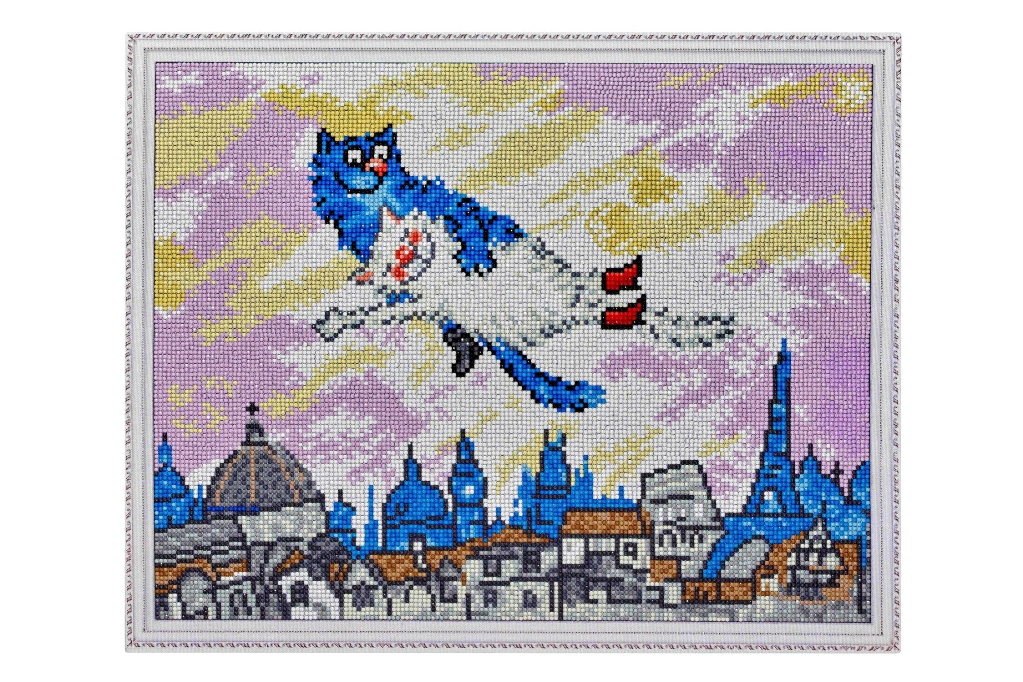 5D Diamond Painting 40x50 cm | Flying in a Dream (LG279e) – Diamond painting | Varvikas.Shop
