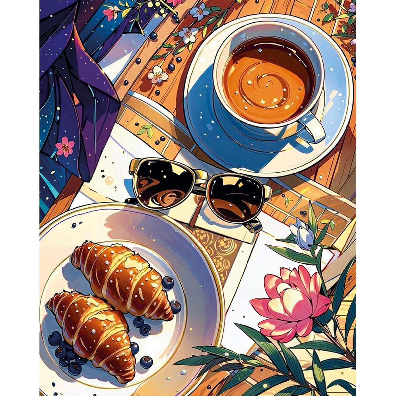 5D Diamond Painting 40x50 cm | Fragrance of Dawn (LG381e) – Diamond painting | Varvikas.Shop