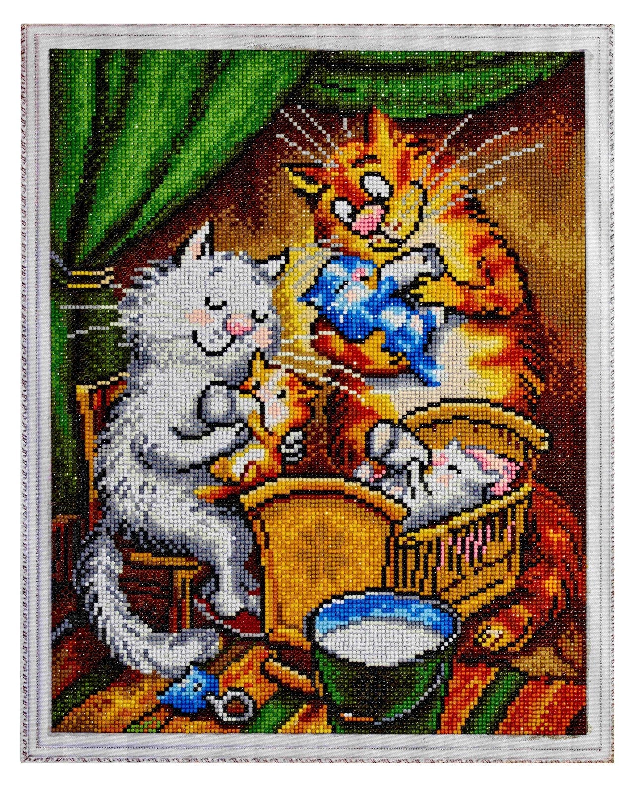 5D Diamond Painting 40x50 cm | Happy Family (LG277e) – Diamond painting | Varvikas.Shop