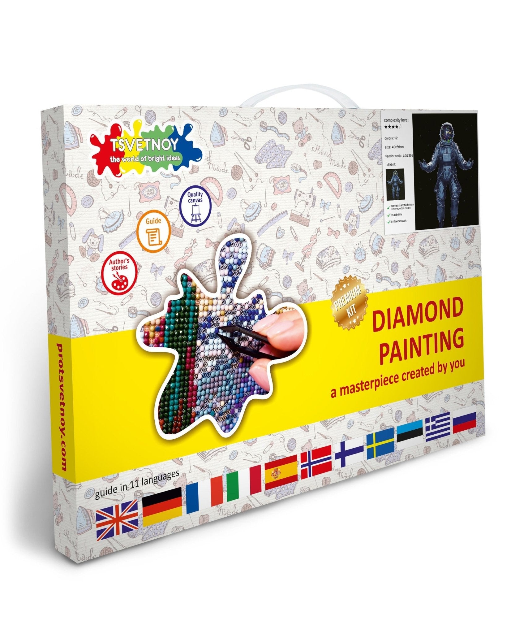 5D Diamond Painting 40x50 cm | In Cosmos (LG239e) – Diamond painting | Varvikas.Shop