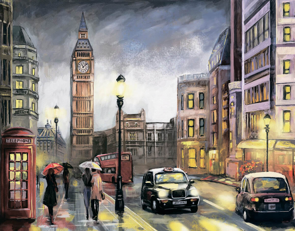 5D Diamond Painting 40x50 cm | London in Autumn (LG251e) – Diamond painting | Varvikas.Shop
