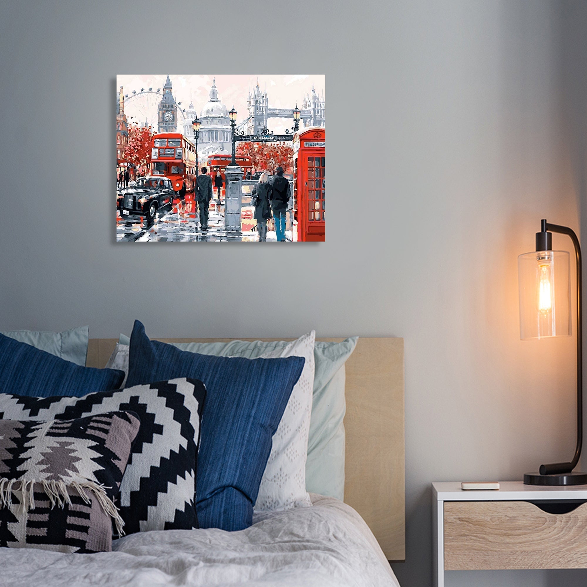 5D Diamond Painting 40x50 cm | London Street (LG049e) – Diamond painting | Varvikas.Shop