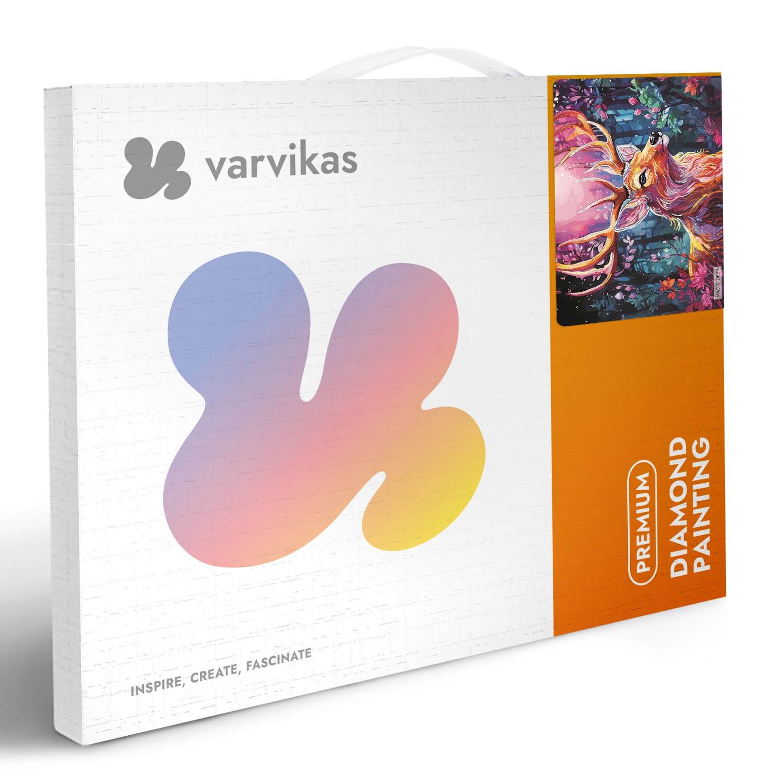 5D Diamond Painting 40x50 cm | Magic deer (LGPS005e) – Diamond painting | Varvikas.Shop