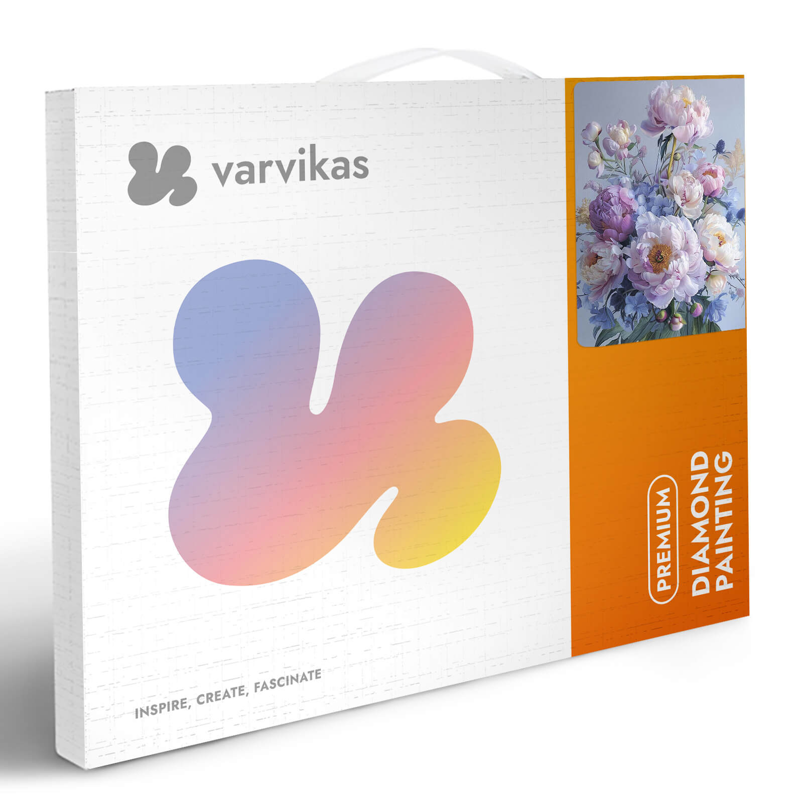 5D Diamond Painting 40x50 cm | Peony Reverie (LG355e) – Diamond painting | Varvikas.Shop