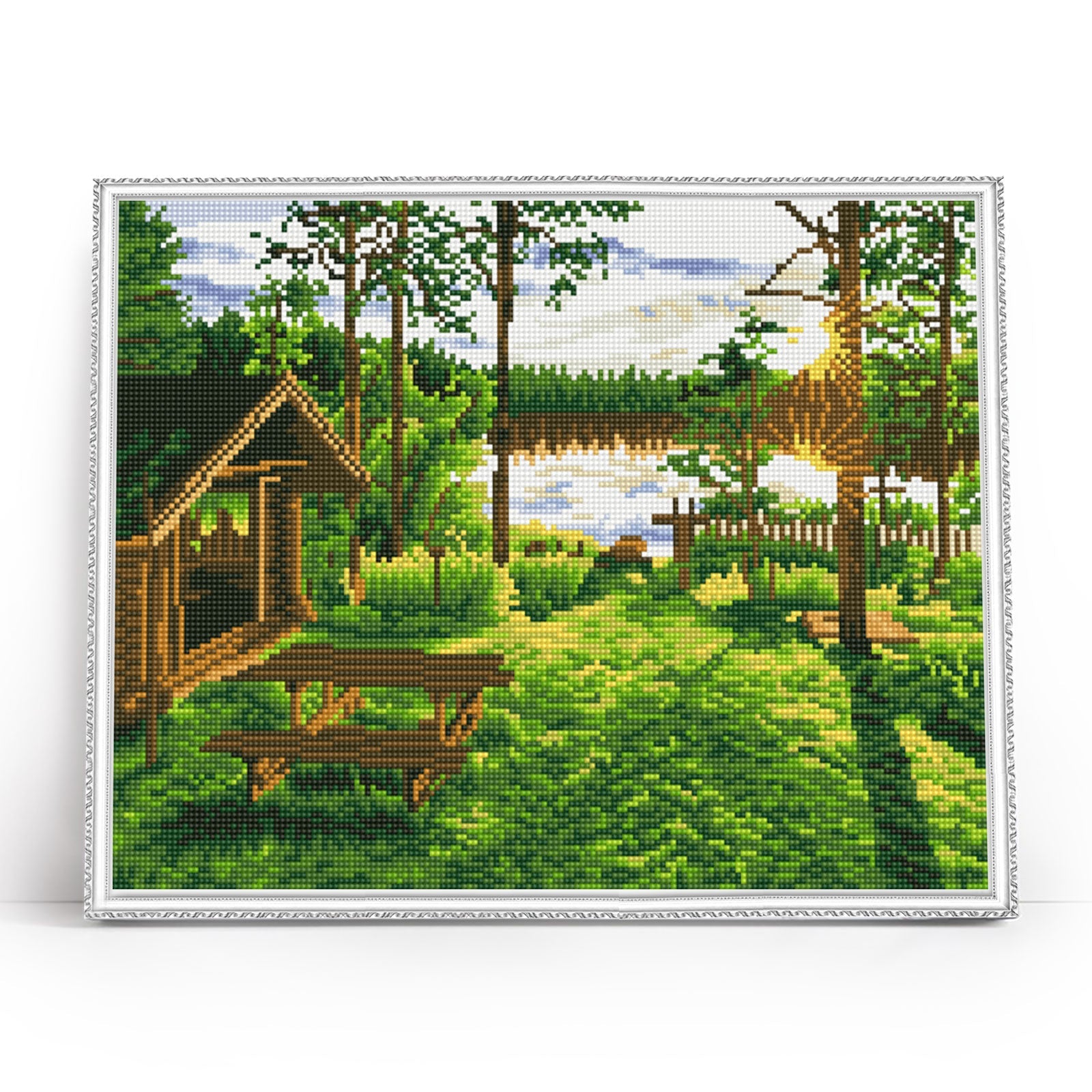 5D Diamond Painting 40x50 cm | Picturesque Place (LG209e) – Diamond painting | Varvikas.Shop