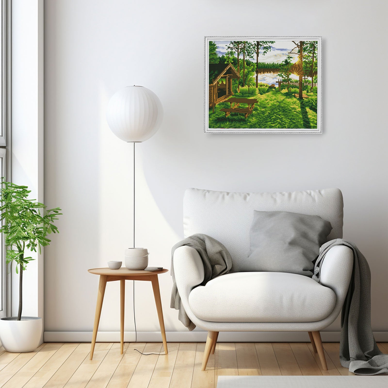 5D Diamond Painting 40x50 cm | Picturesque Place (LG209e) – Diamond painting | Varvikas.Shop