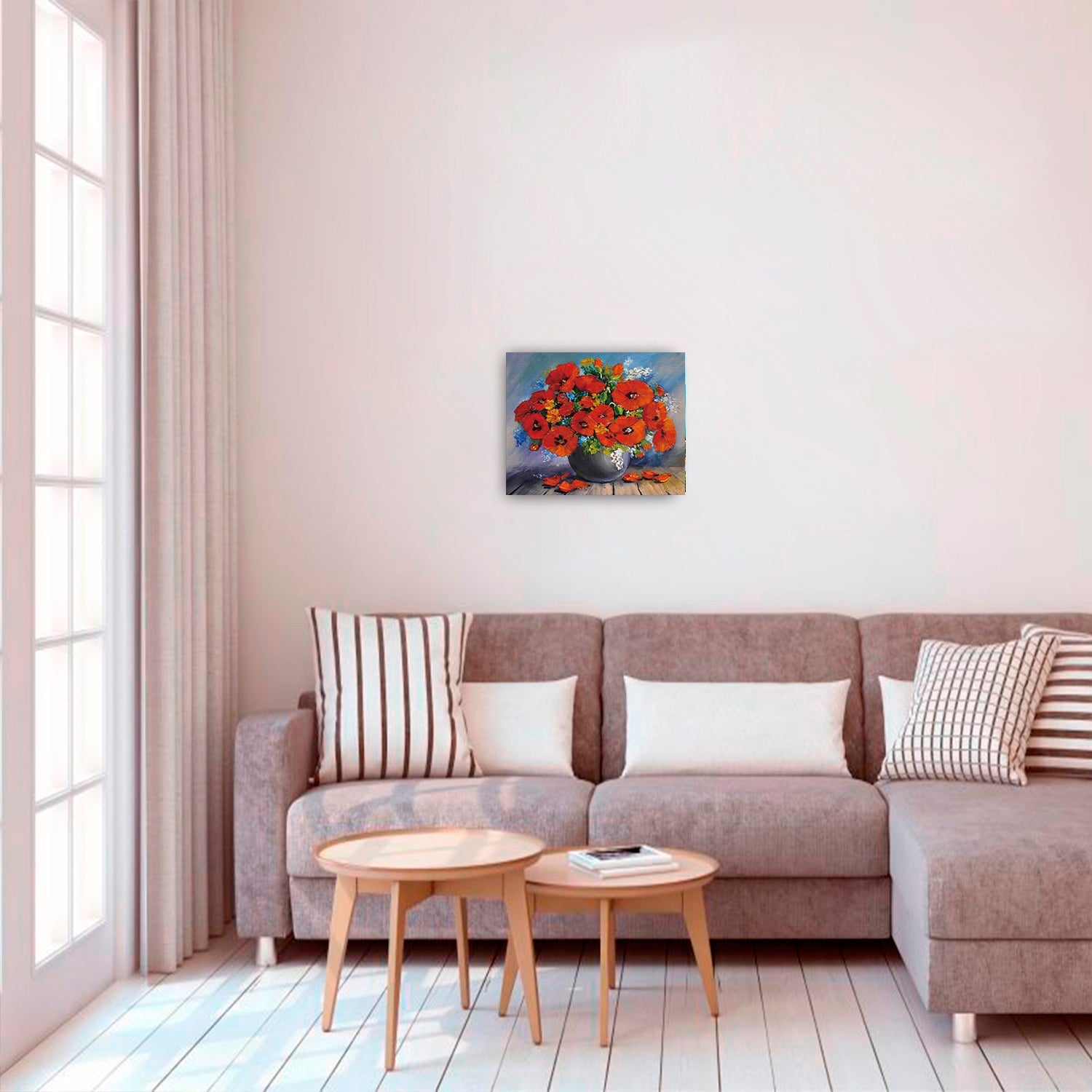 5D Diamond Painting 40x50 cm | Red Bouquet (LG206e) – Diamond painting | Varvikas.Shop