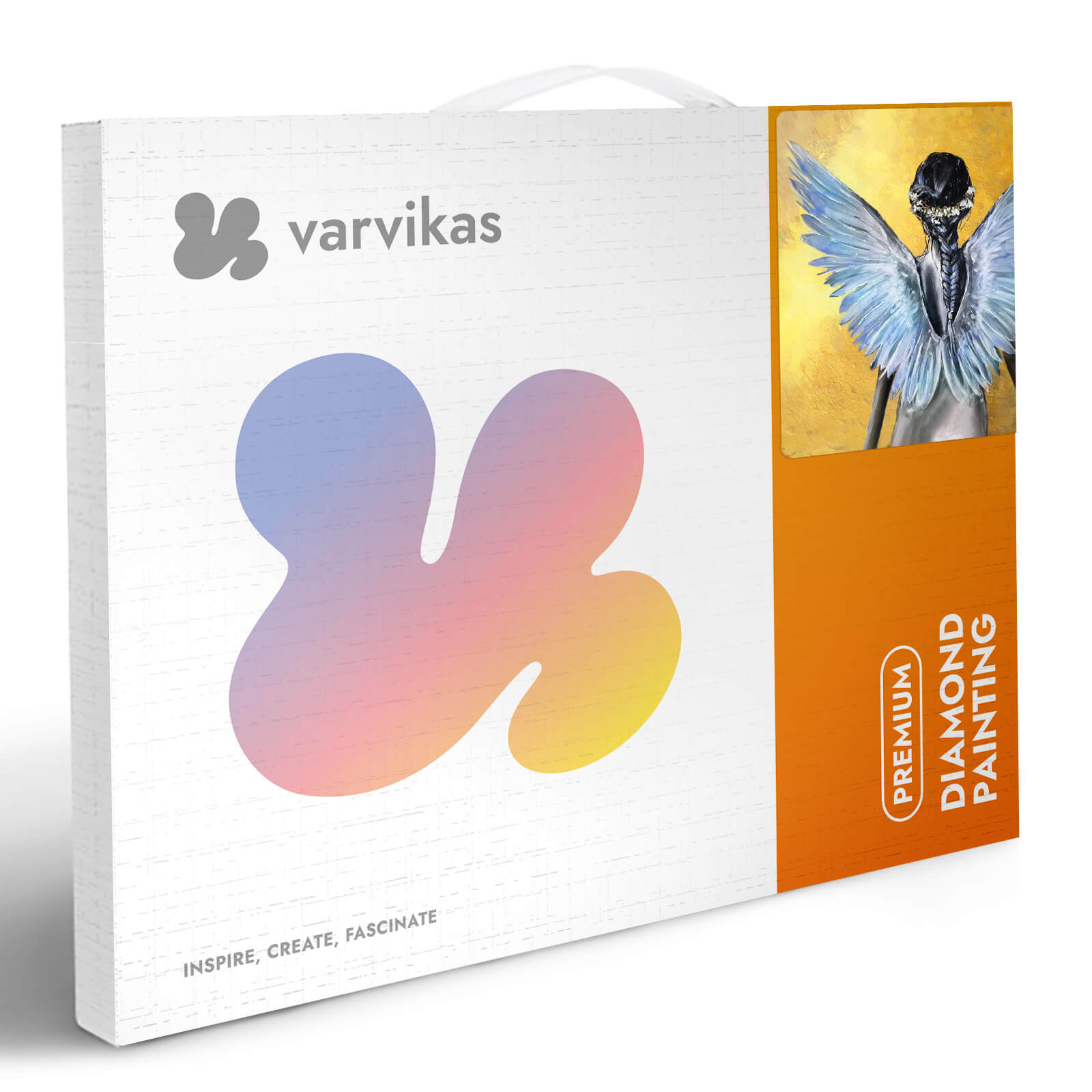 5D Diamond Painting 40x50 cm | Shining angel (LGPS009e) – Diamond painting | Varvikas.Shop