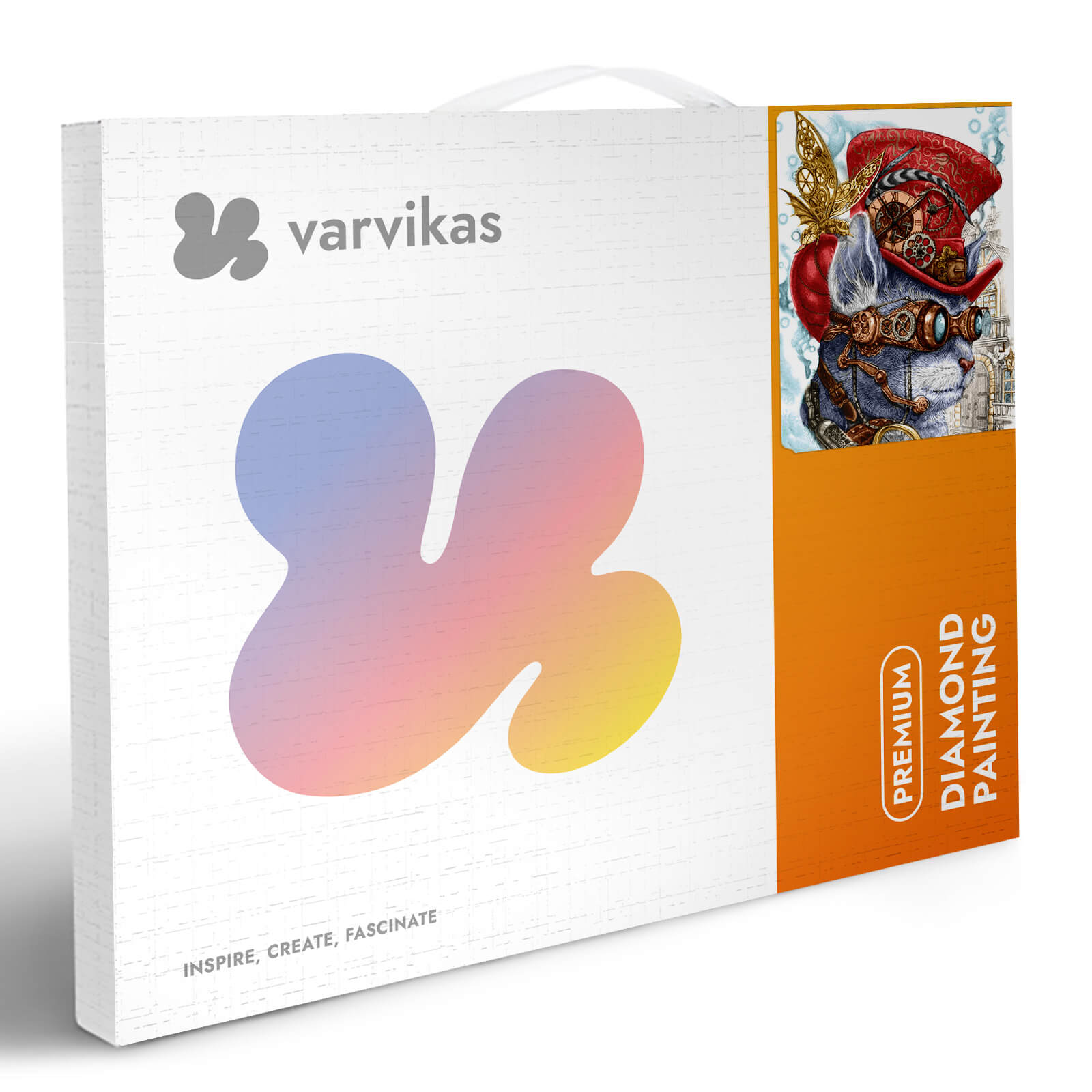 5D Diamond Painting 40x50 cm | Surrealist Cat (LG316e) – Diamond painting | Varvikas.Shop