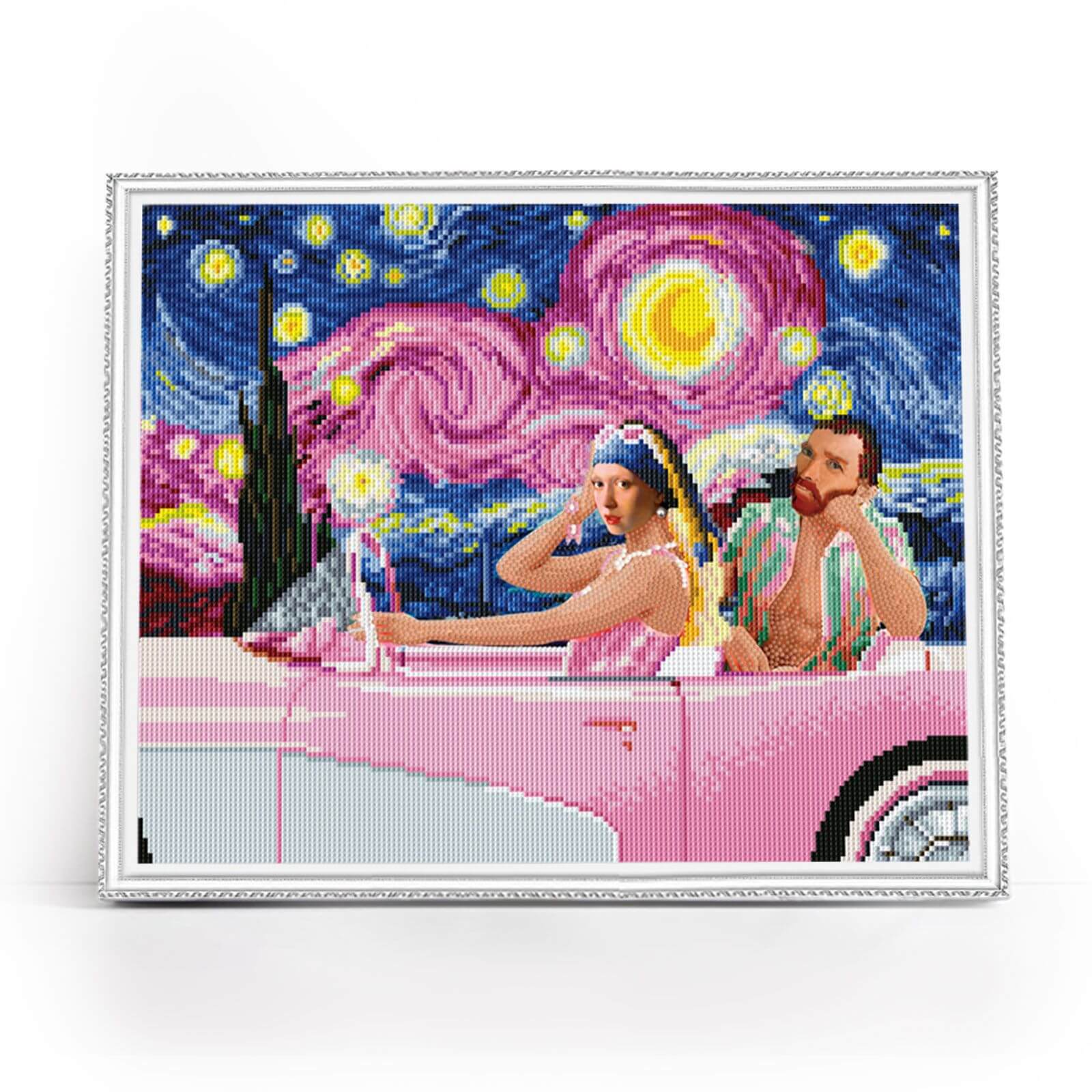 5D Diamond Painting 40x50 cm | Time travel (LG347e) – Diamond painting | Varvikas.Shop