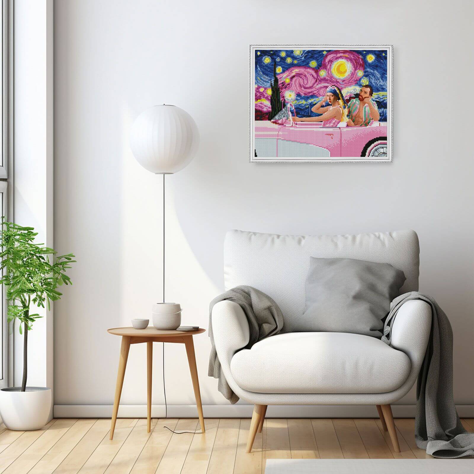 5D Diamond Painting 40x50 cm | Time travel (LG347e) – Diamond painting | Varvikas.Shop