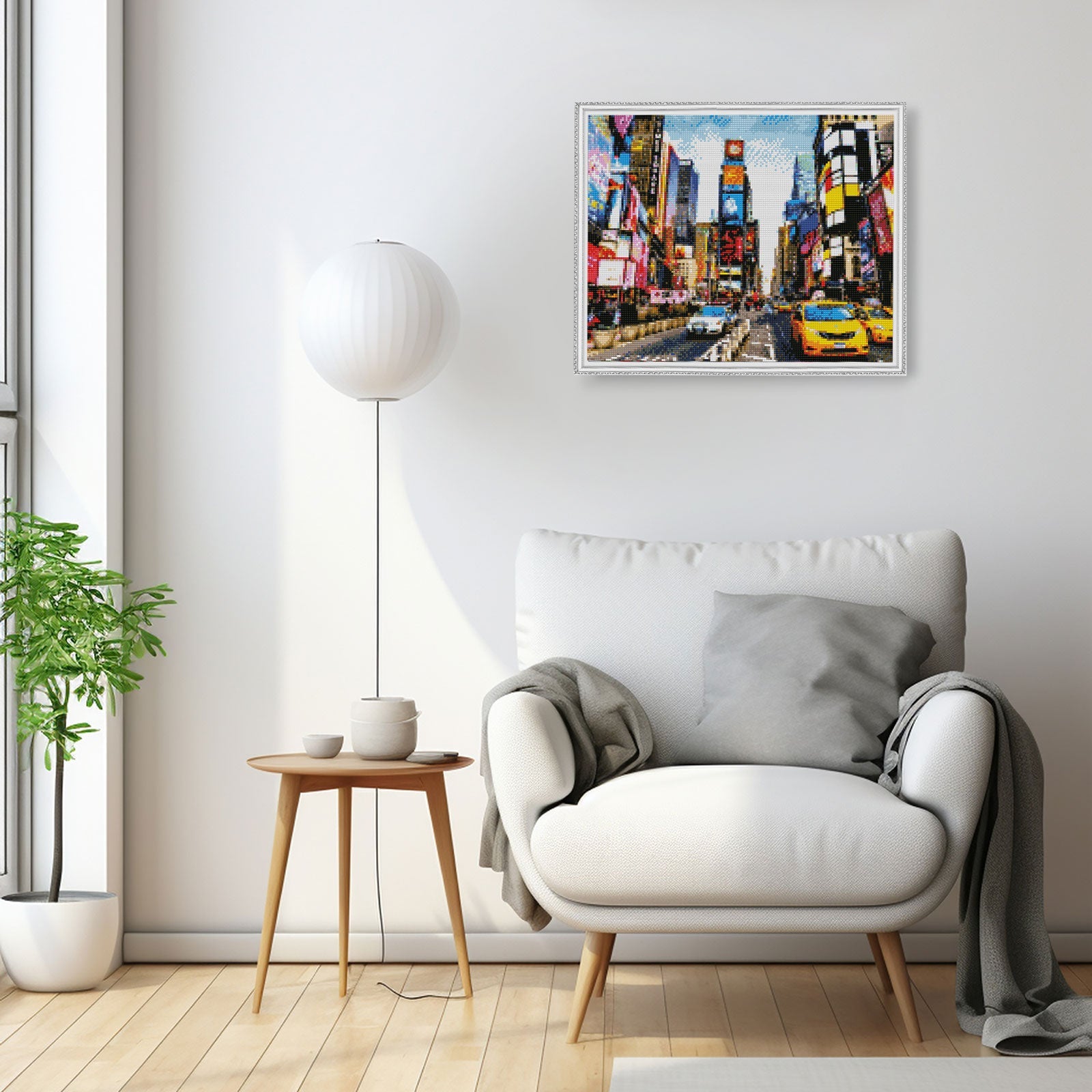 5D Diamond Painting 40x50 cm | Times Square (LG323e) – Diamond painting | Varvikas.Shop