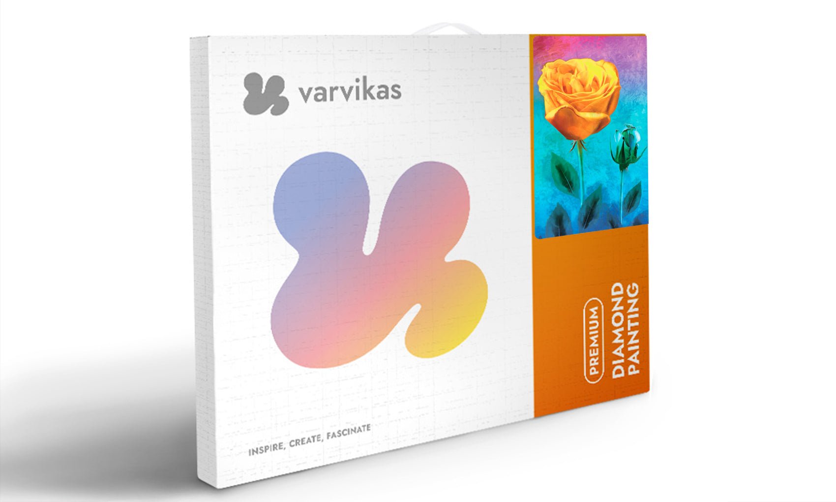5D Diamond Painting 40x50 cm | Yellow Rose (LG227e) – Diamond painting | Varvikas.Shop