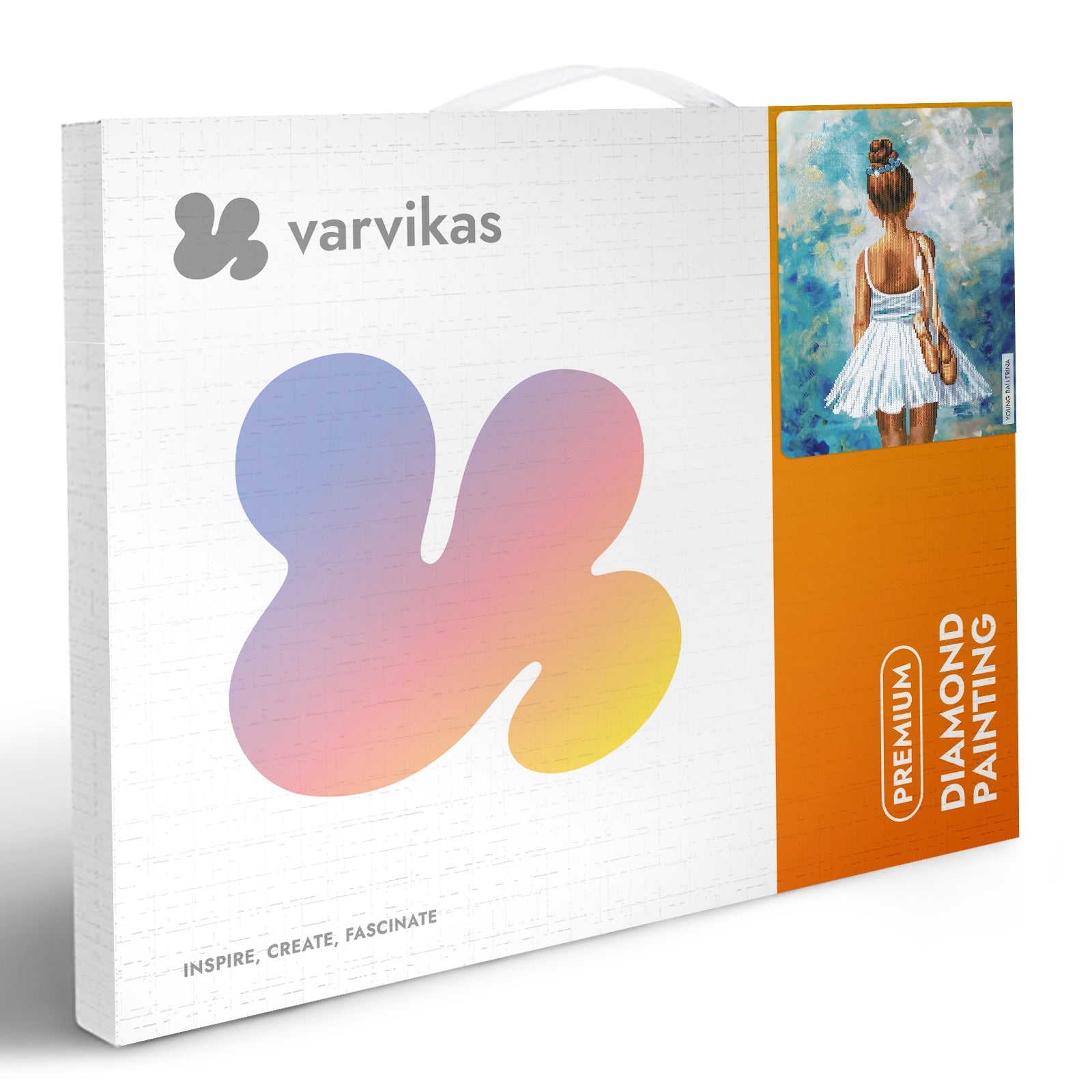 5D Diamond Painting 40x50 cm | Young ballerina (LGPS010e) – Diamond painting | Varvikas.Shop